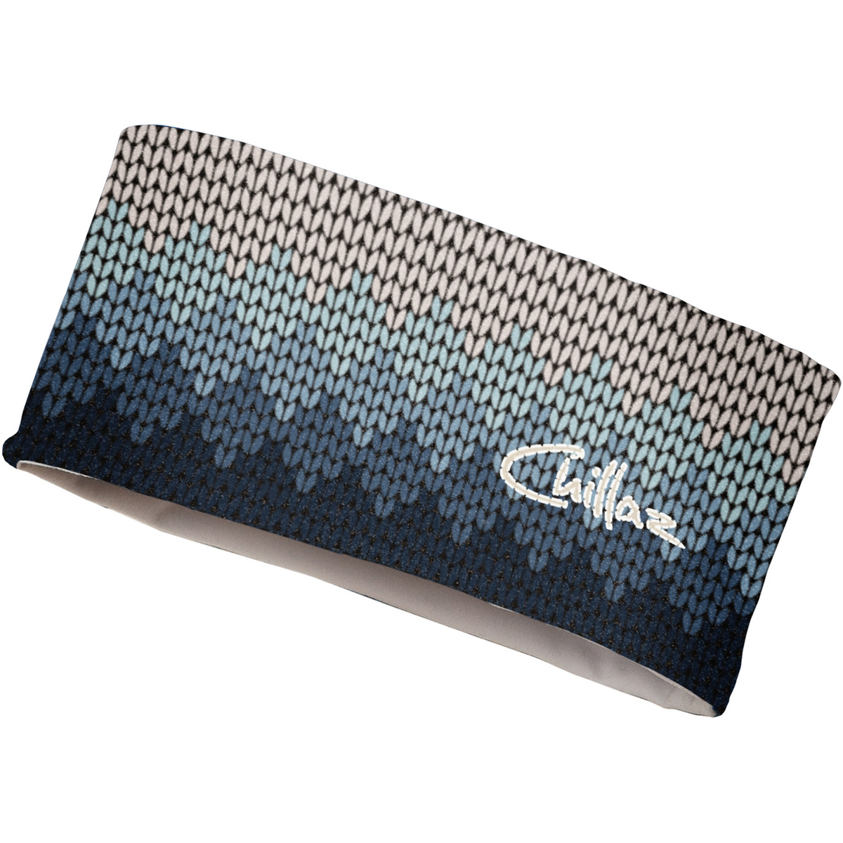 Chillaz Knitted Mountains Stirnband (Größe ONE SIZE, blau)