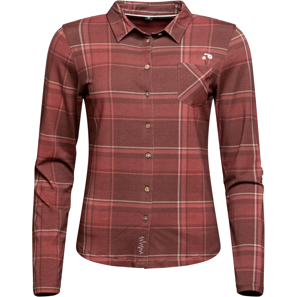 Chillaz Donna Camicetta Similaun 2.0 (Taglia L, Rosso)