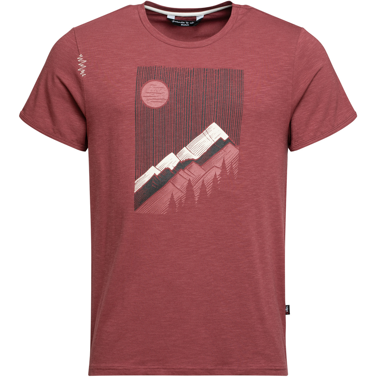 Chillaz Herren Sunny Mountains T-Shirt (Größe L, rot)