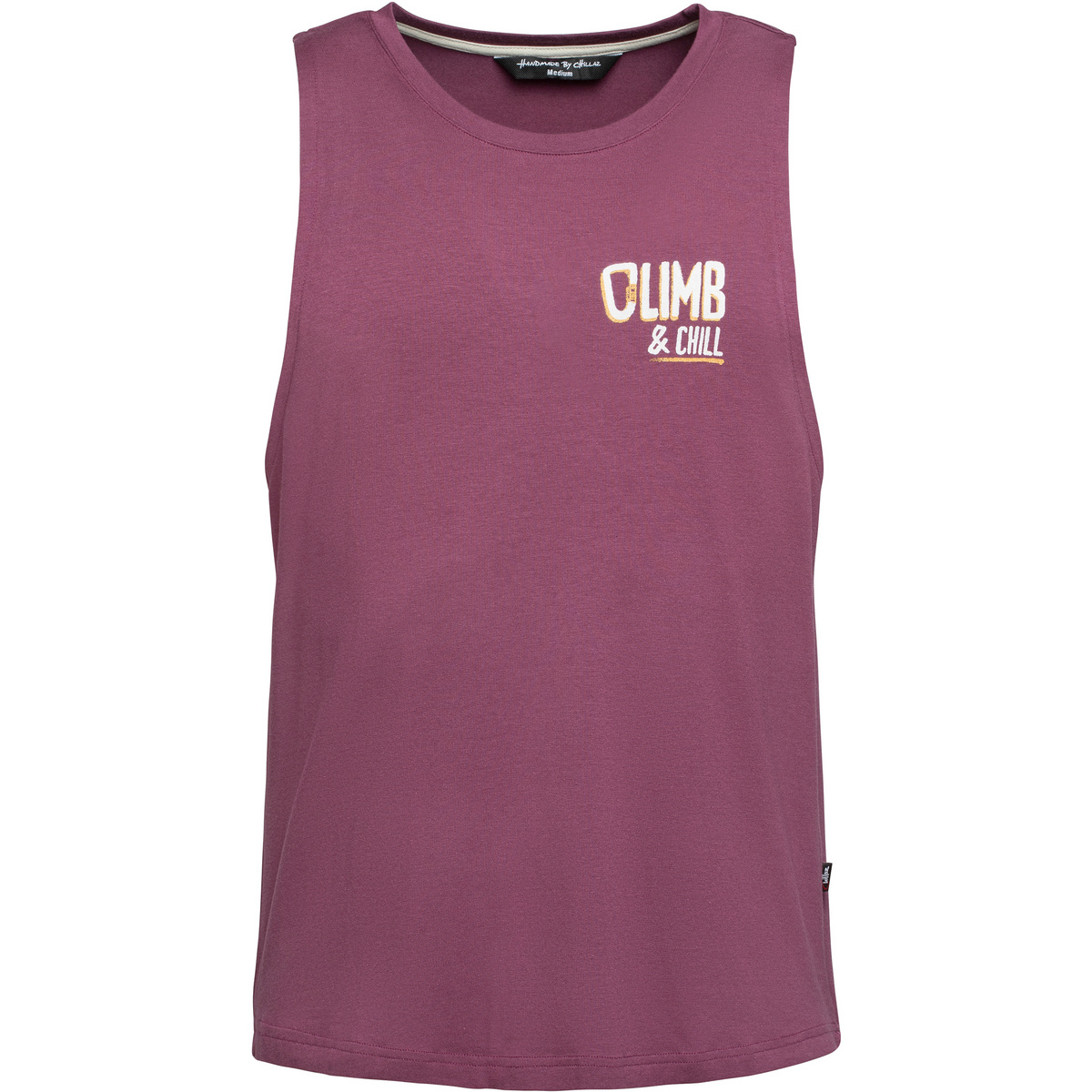 Chillaz Uomo Canotta Vils Climb & Chill (Taglia L, Rosso)