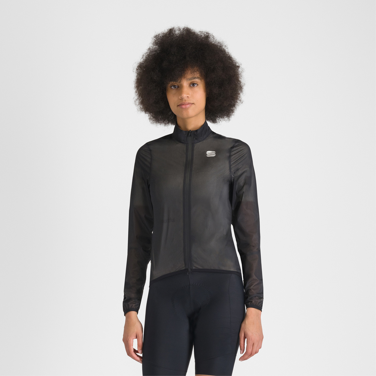 Sportful Femme Veste Aqua Light (taille XS, Noir)