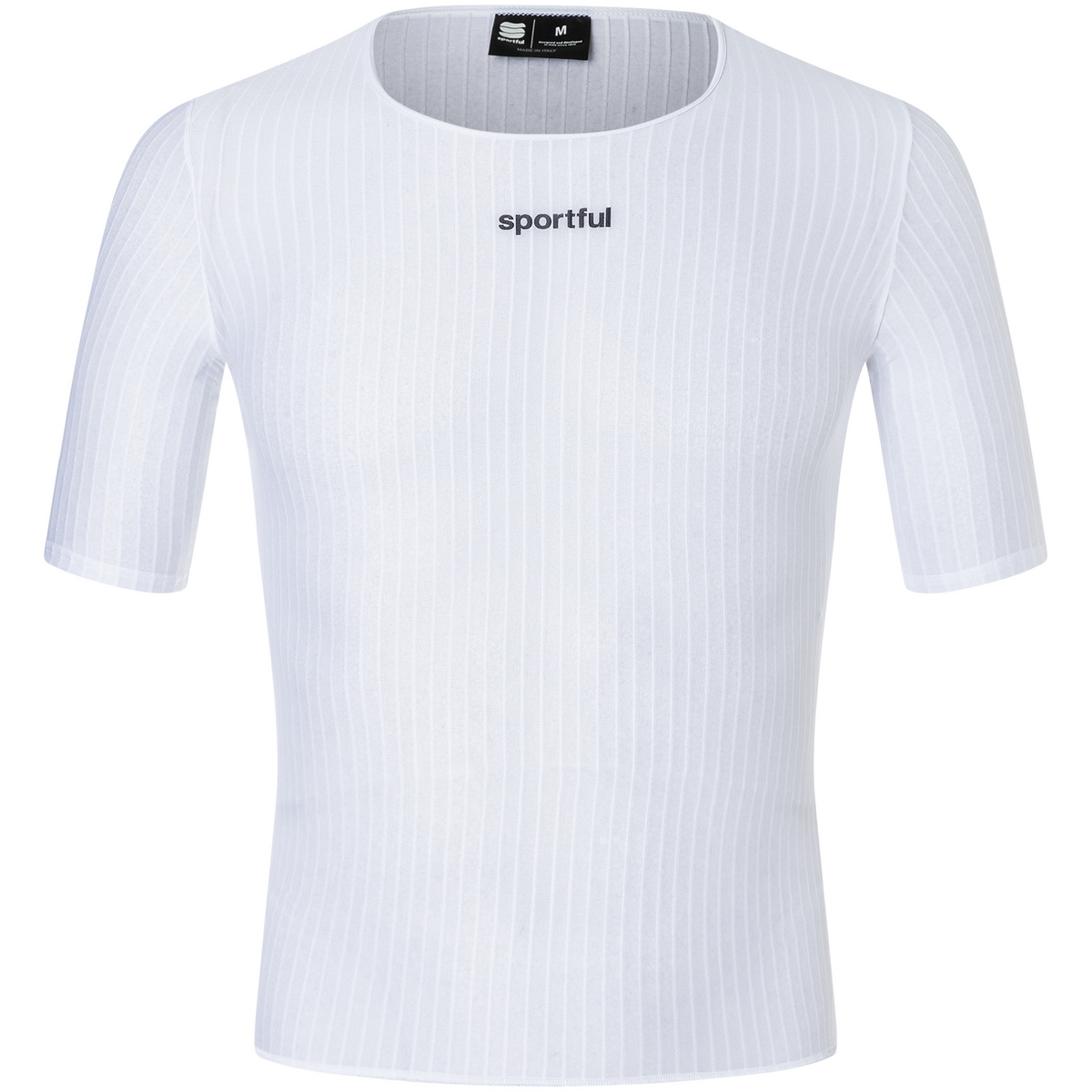 Sportful Homme T-shirt Pro Baselayer (taille S, Blanc)