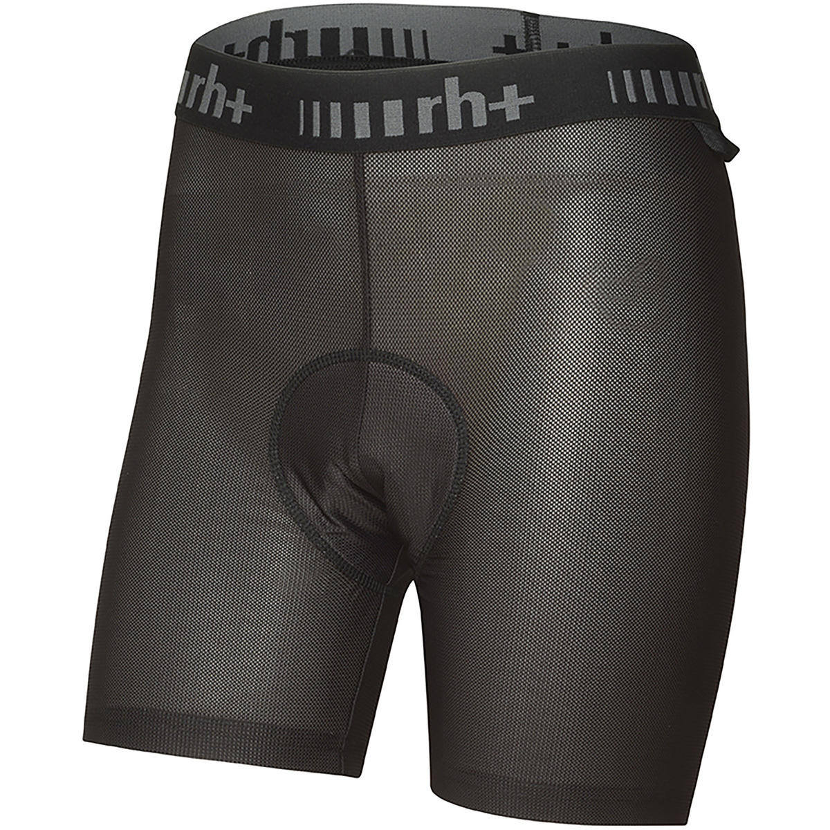 RH+ Damen Inner Pant Unterhose mit Sitzpolster (Größe XS, schwarz)