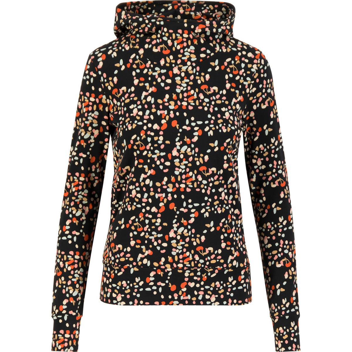 Blutsgeschwister Donna Felpa con cappuccio Scuba Duba (Taglia S, Multicolore)