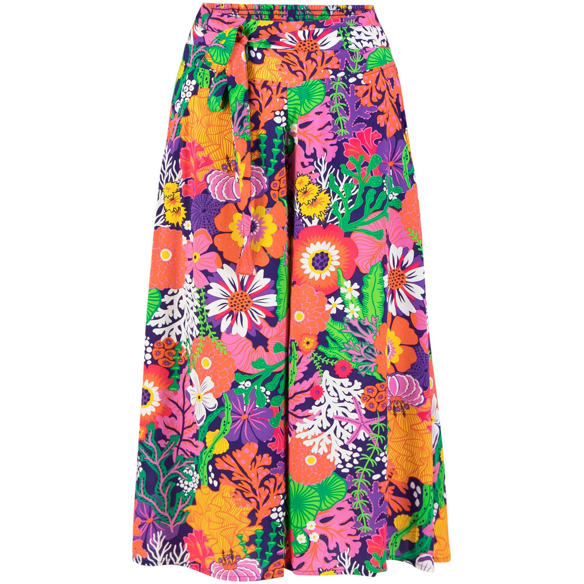 Blutsgeschwister Femme Pantalon Flotte Culottes (taille S, Multicolore)
