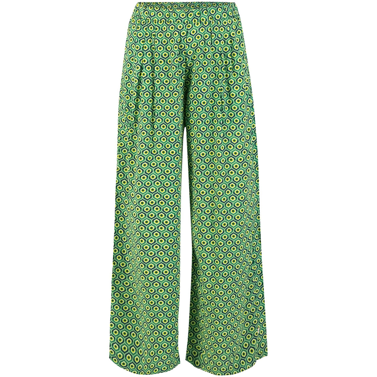 Blutsgeschwister Donna Pantaloni Breezy Palazzo (Taglia M, Verde)