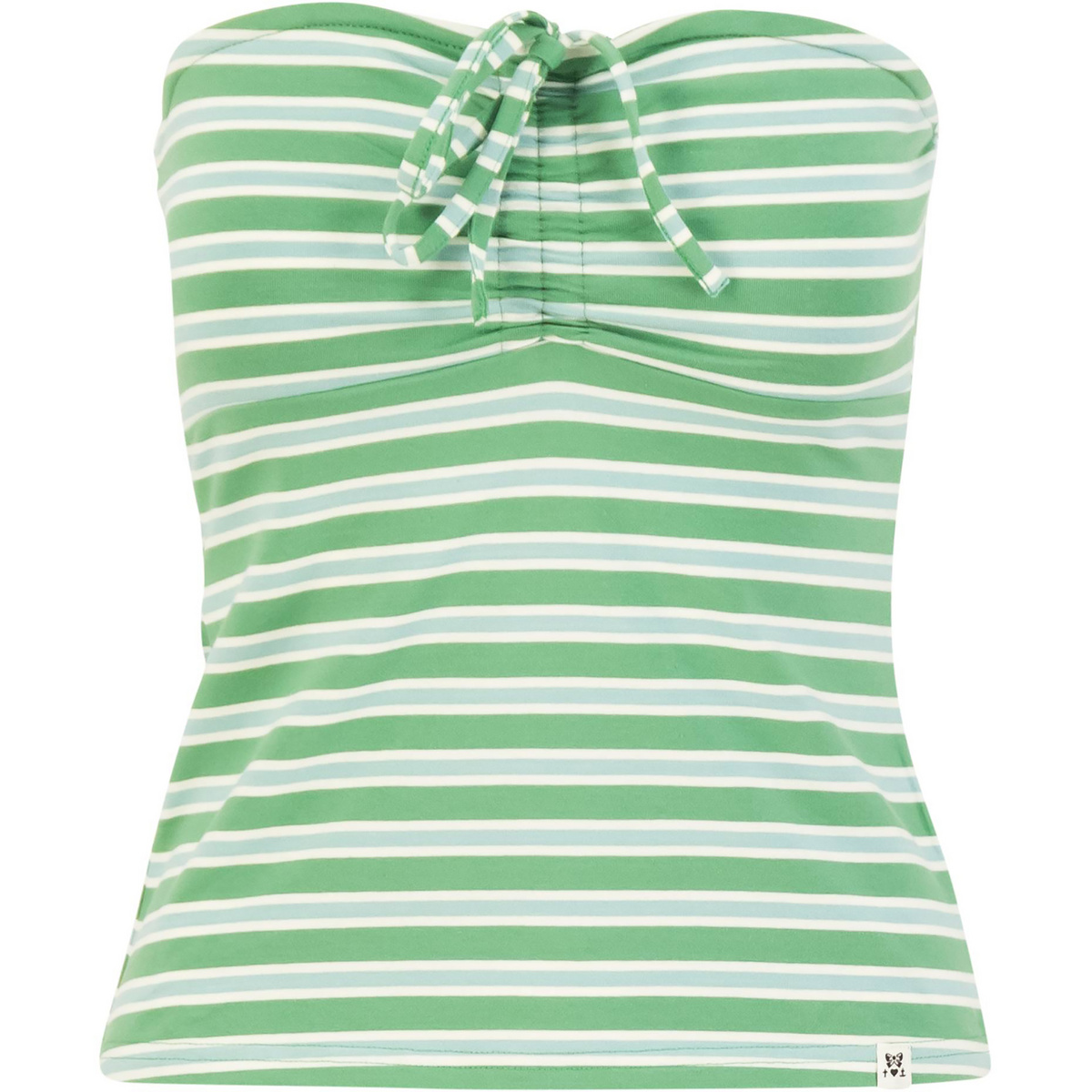 Blutsgeschwister Donna Canotta Summertime Tube (Taglia XS, Verde)
