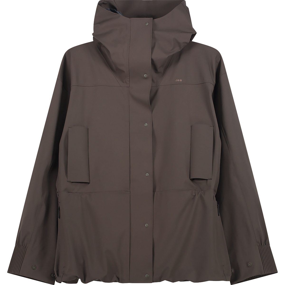 Jeanne Baret Donna Giacca Iris (Taglia L, Marrone)