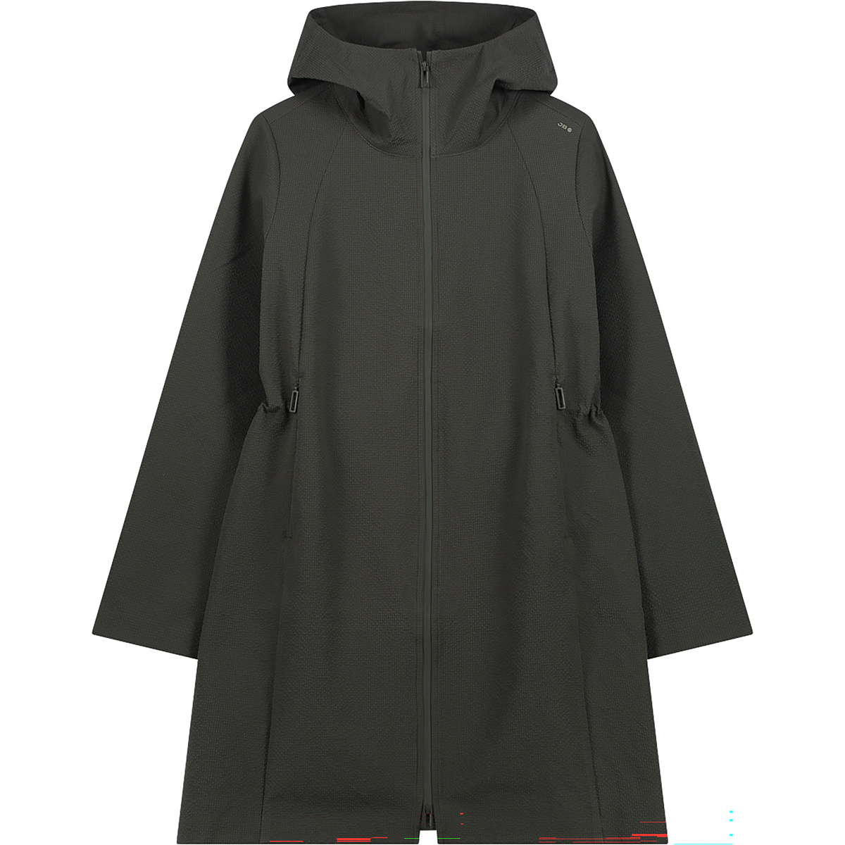 Jeanne Baret Femme Parka Dahlia (taille XS, Vert)