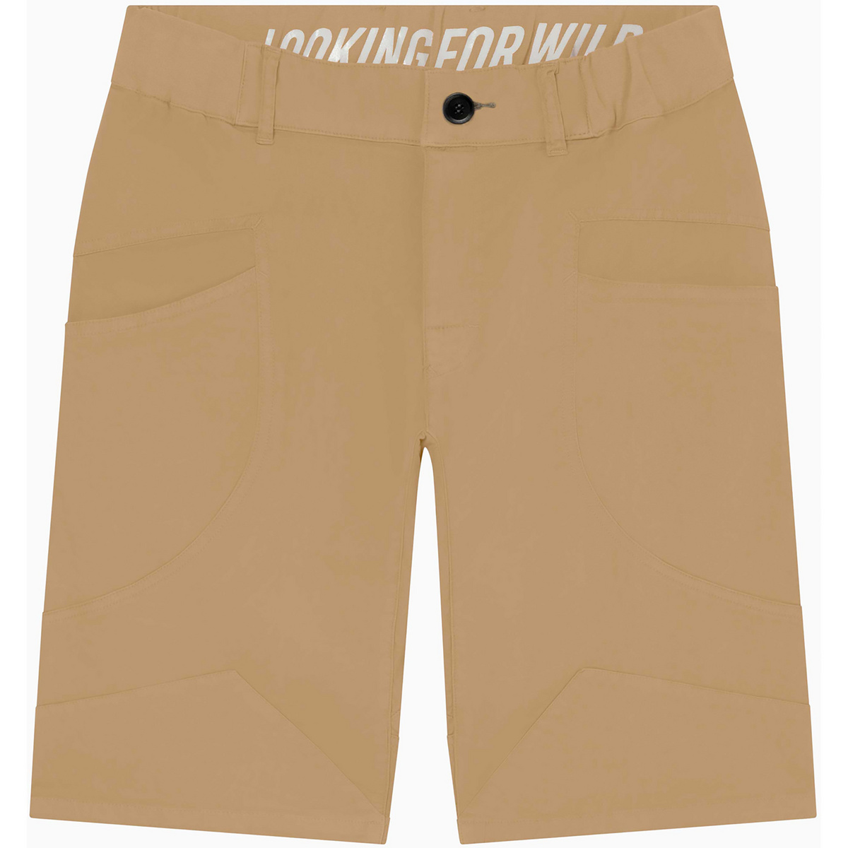 Looking for Wild Uomo Pantaloncini Cilaos (Taglia S, Beige)