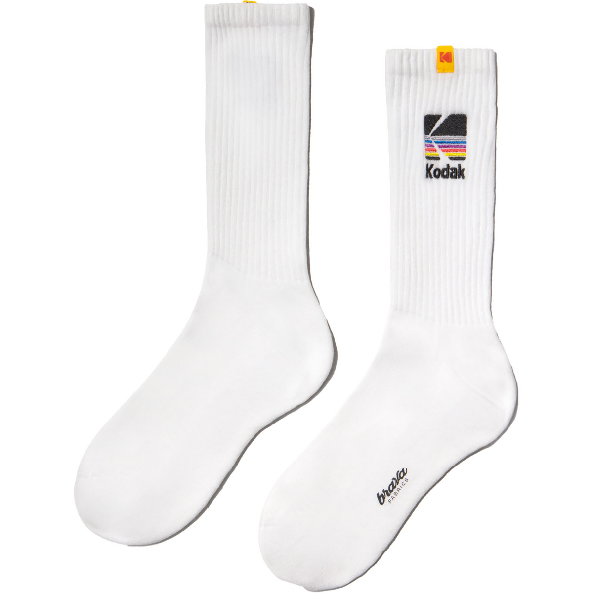 Brava Fabrics Kodak Socken (Größe 36 , weiss)