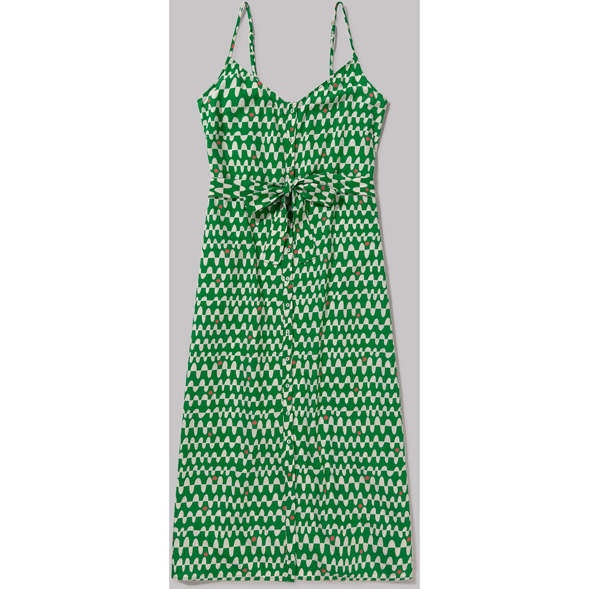 Brava Fabrics Damen Sunset Strap Kleid (Größe M, gruen)