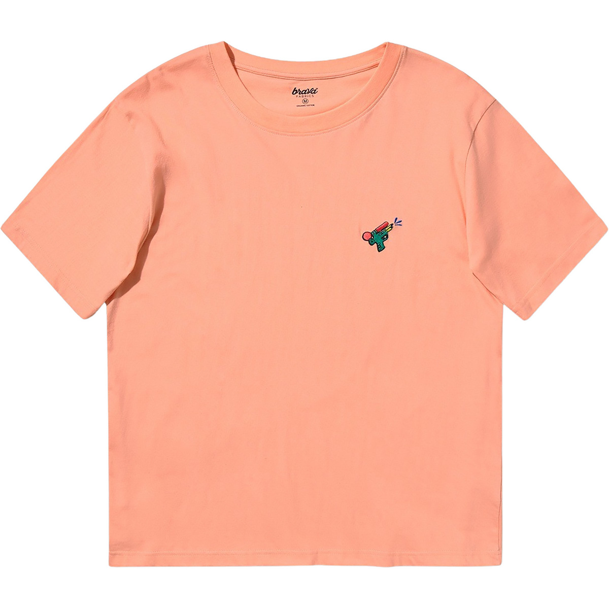 Brava Fabrics Uomo Maglietta Water Gun (Taglia XL, rosa)