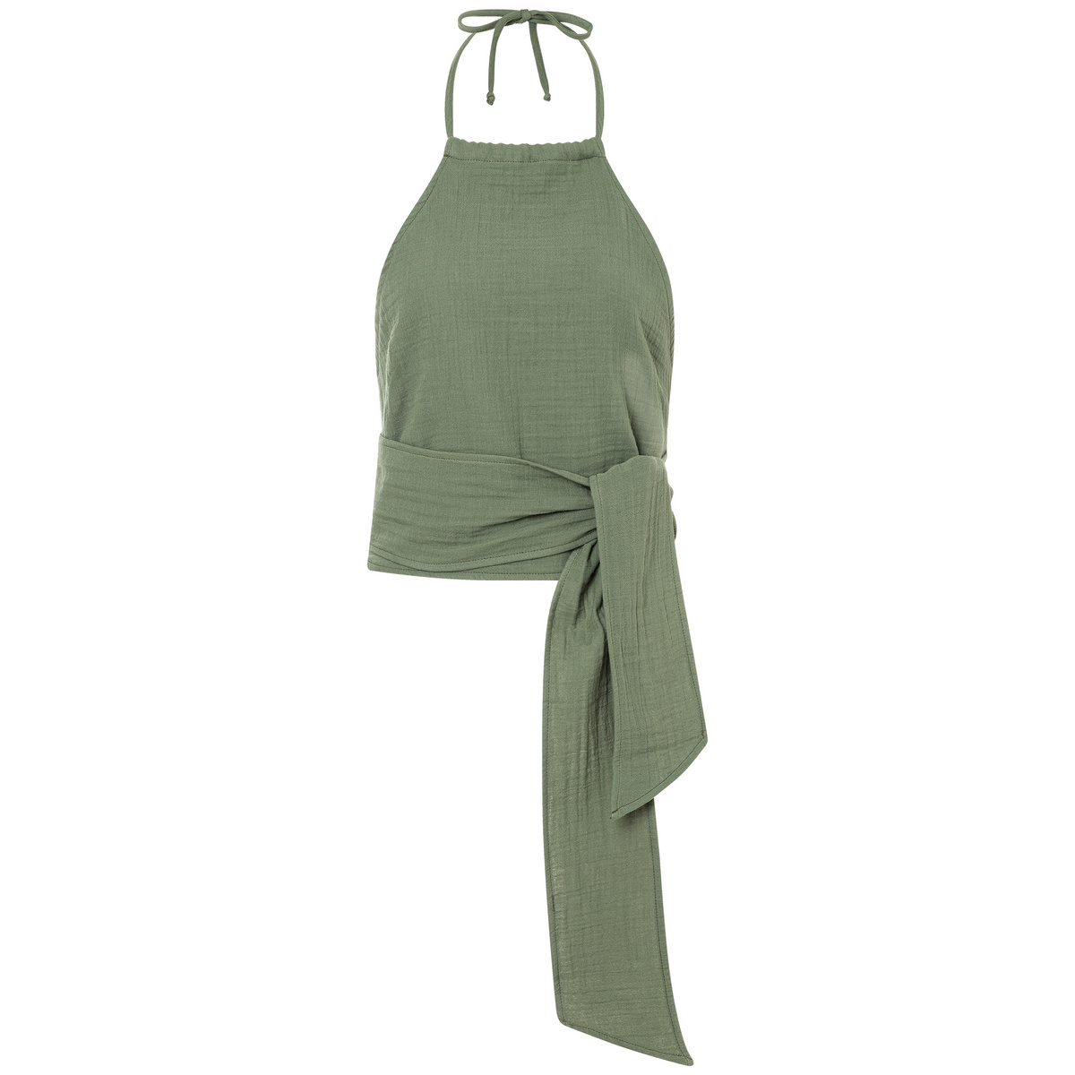 Image of Mandala Damen Coastal Wrap Top