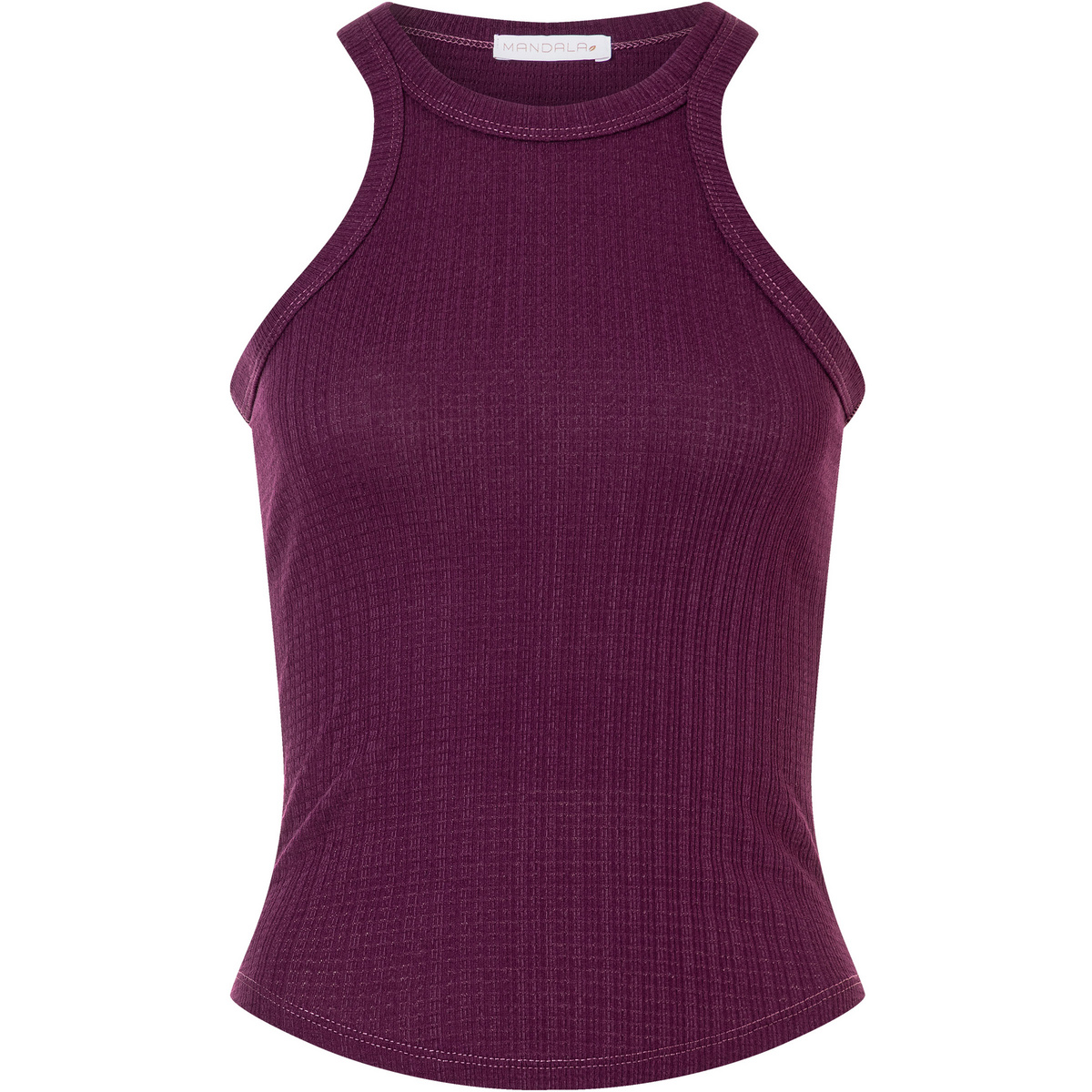 Mandala Donna Canotta Boy (Taglia M, Viola)