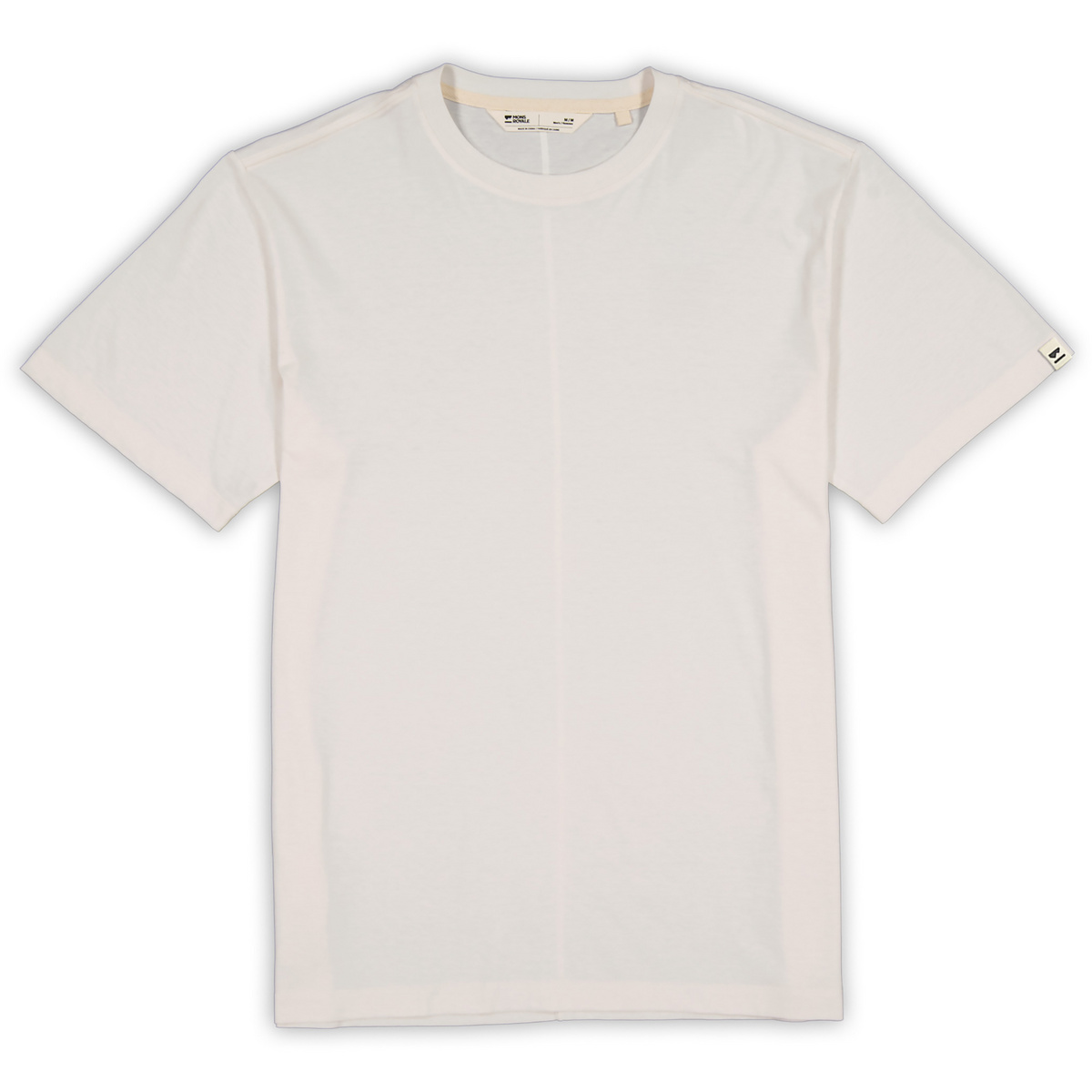 Mons Royale Uomo Maglietta Yonder Merino Organic Cotton (Taglia M, Bianco)