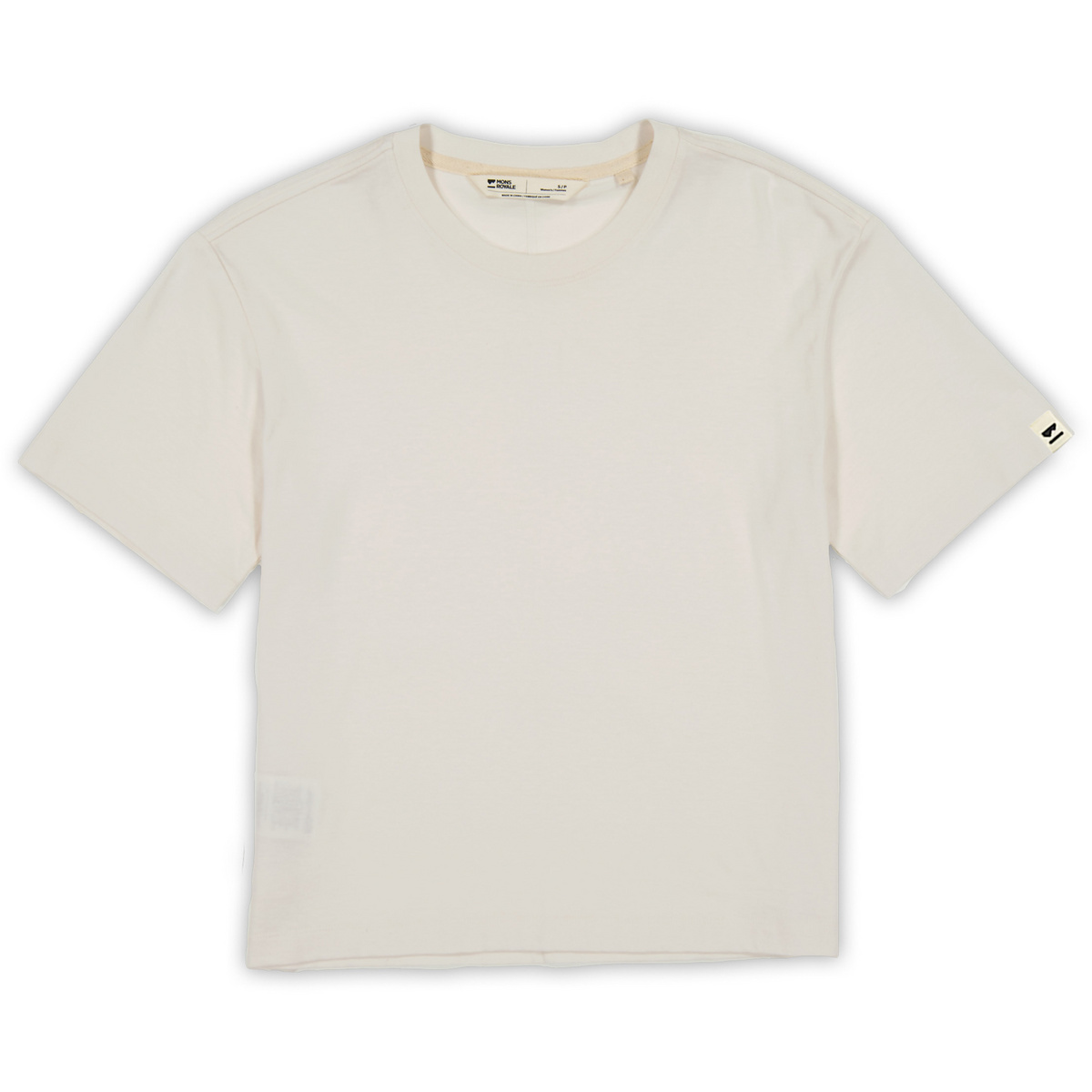 Image of Mons Royale Donna Maglietta Yonder Merino Organic Cotton