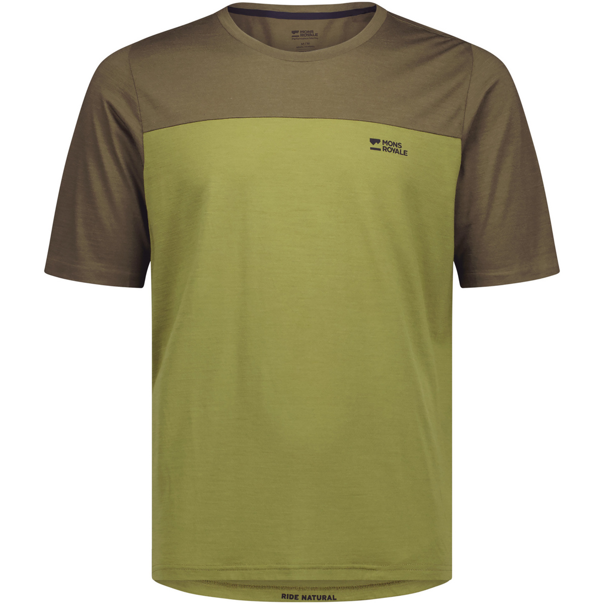 Image of Mons Royale Uomo Maglietta Diversion Merino Bike