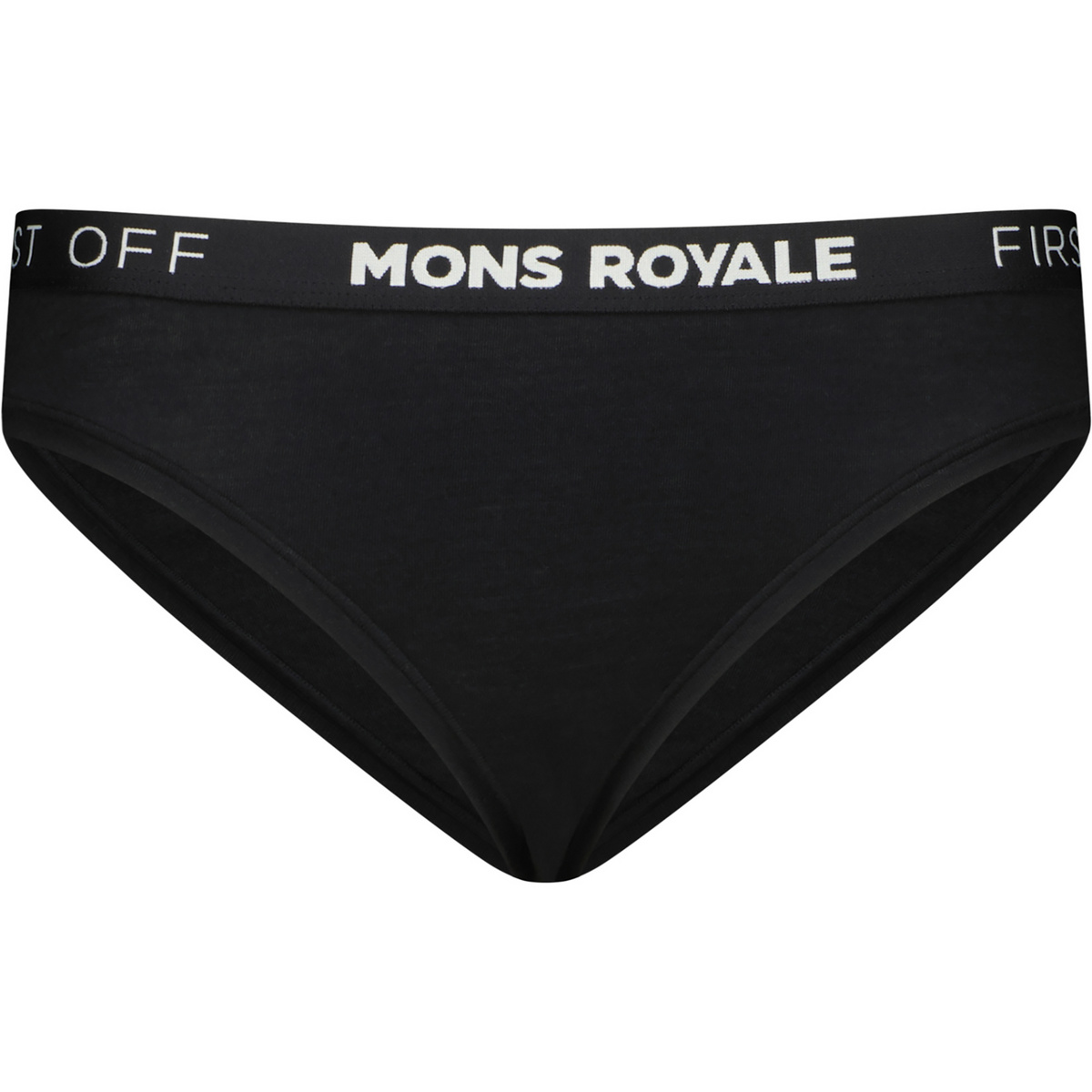 Mons Royale Damen Folo Merino Unterhose (Größe S, schwarz)
