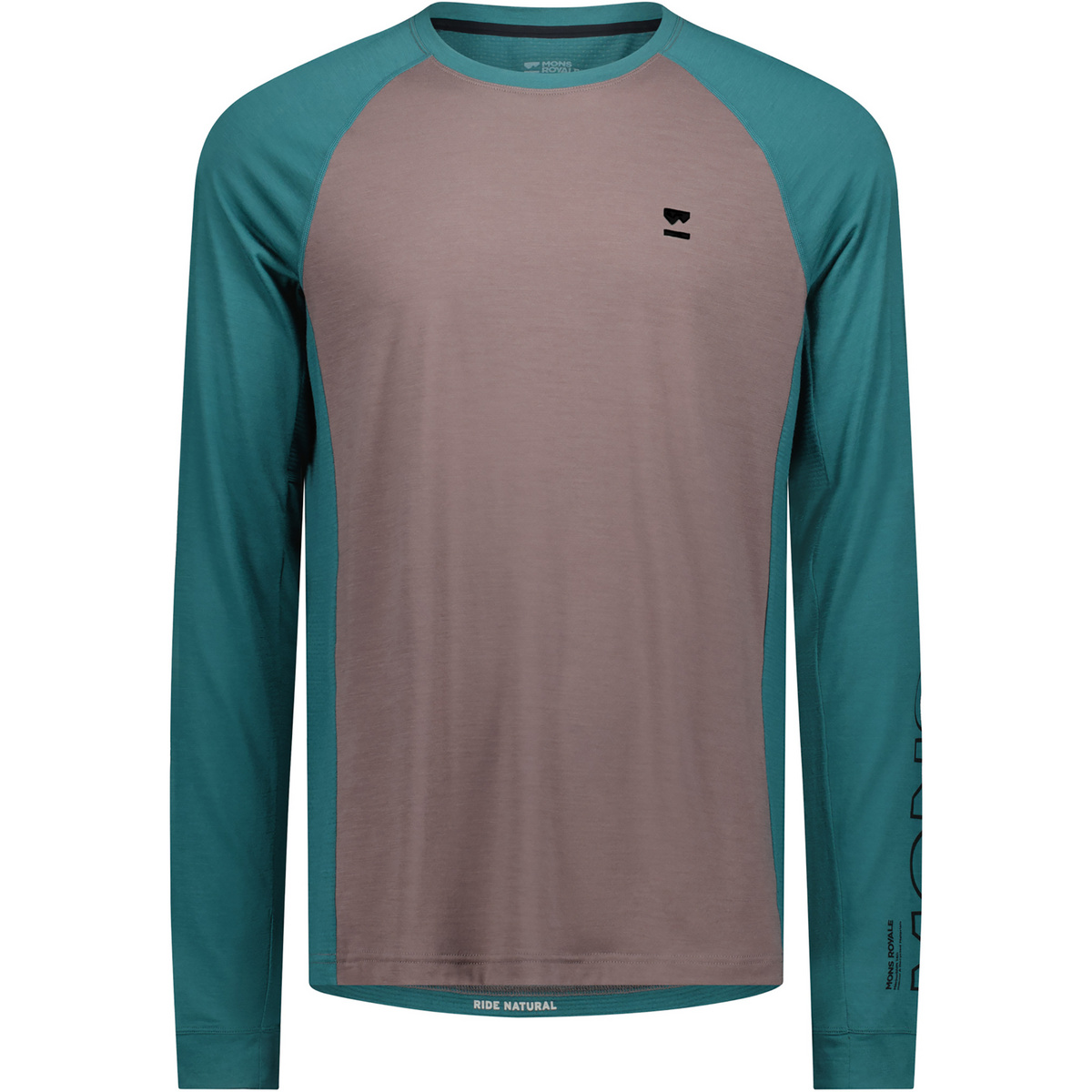 Mons Royale Herren Tarn Merino Longsleeve (Größe XL, braun)