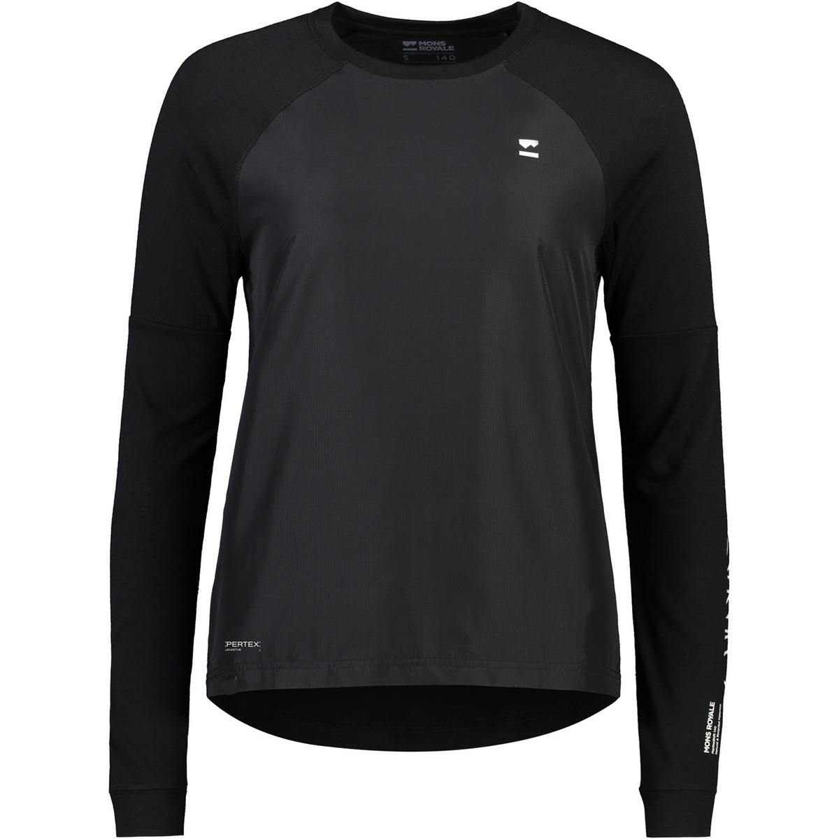 Image of Mons Royale Damen Tarn Merino Bike Wind Longsleeve