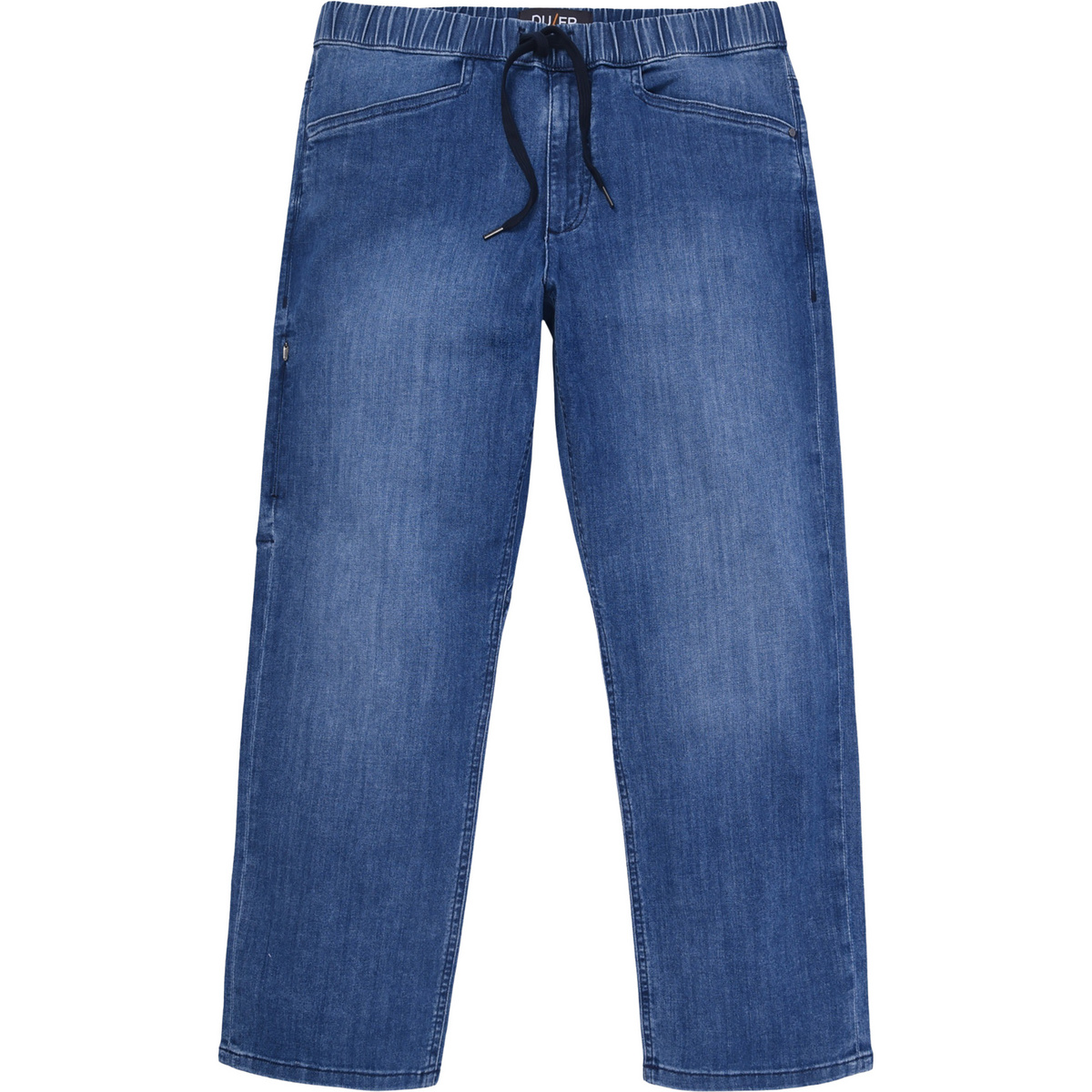 Duer Homme Pantalon Performance Denim Lite Essential (taille XL, Bleu)