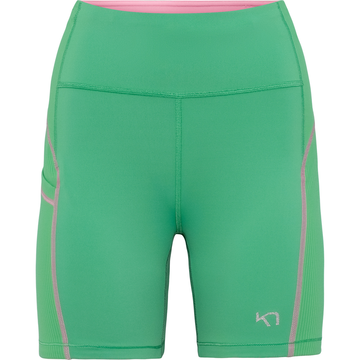 Kari Traa Donna Leggings Linnea Short (Taglia M, Verde)