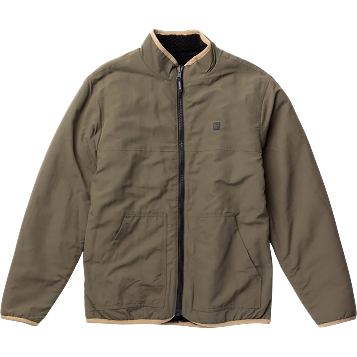 Roark Herren Switchback Reversible Jacke (Größe L, schwarz)