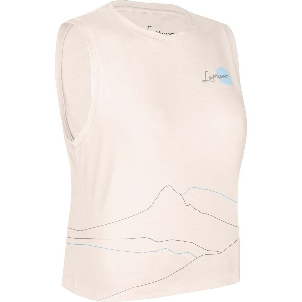 LaMunt Donna Canotta Betty Iconic (Taglia XL, Bianco)