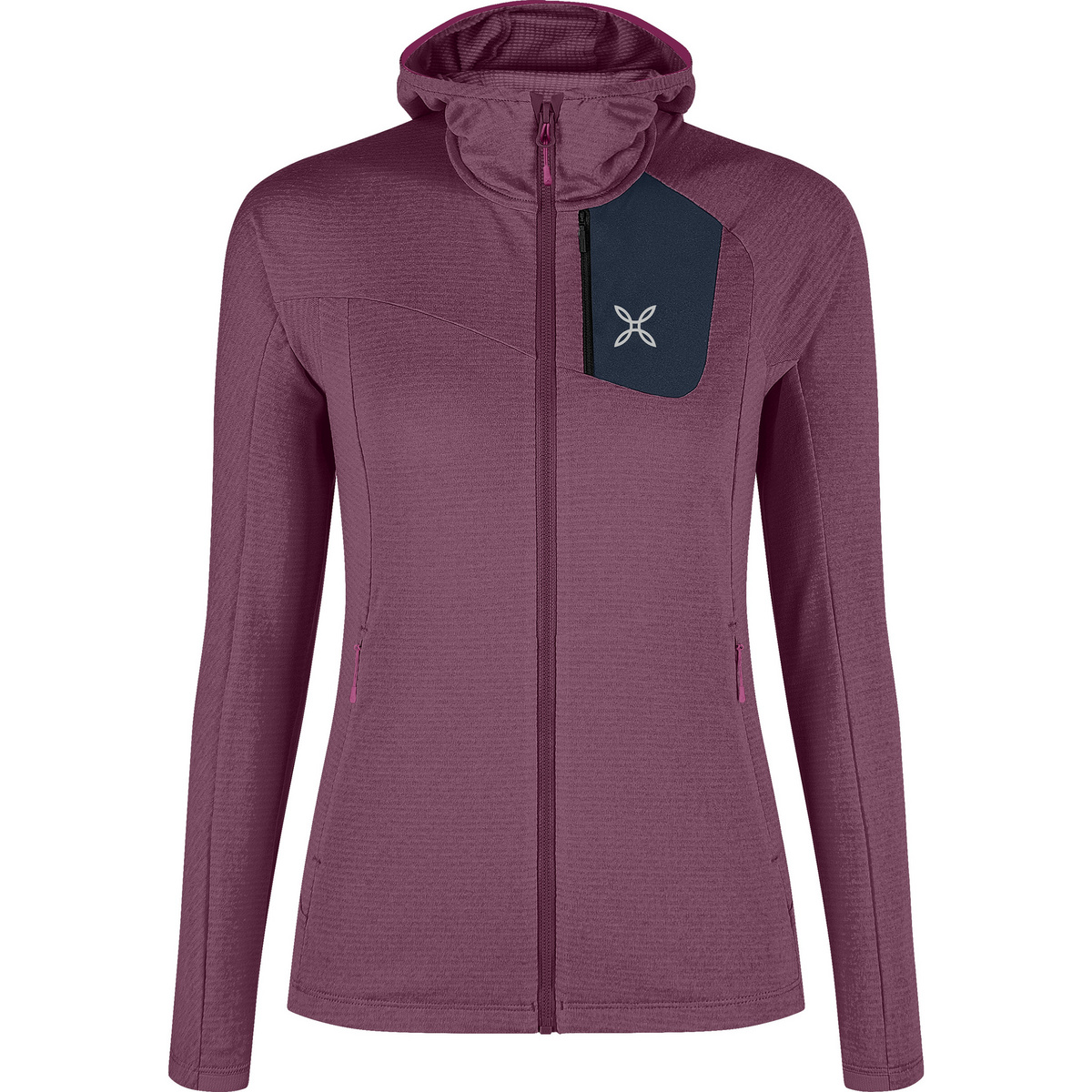 Image of Montura Donna Giacca Vertigo Power Grid Hooded