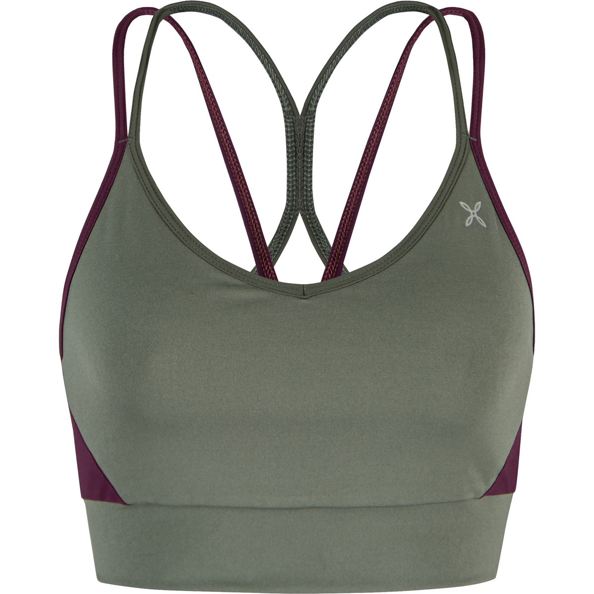 Montura Donna Reggiseno sportivo Crimp Cross Bra (Taglia S, Verde)