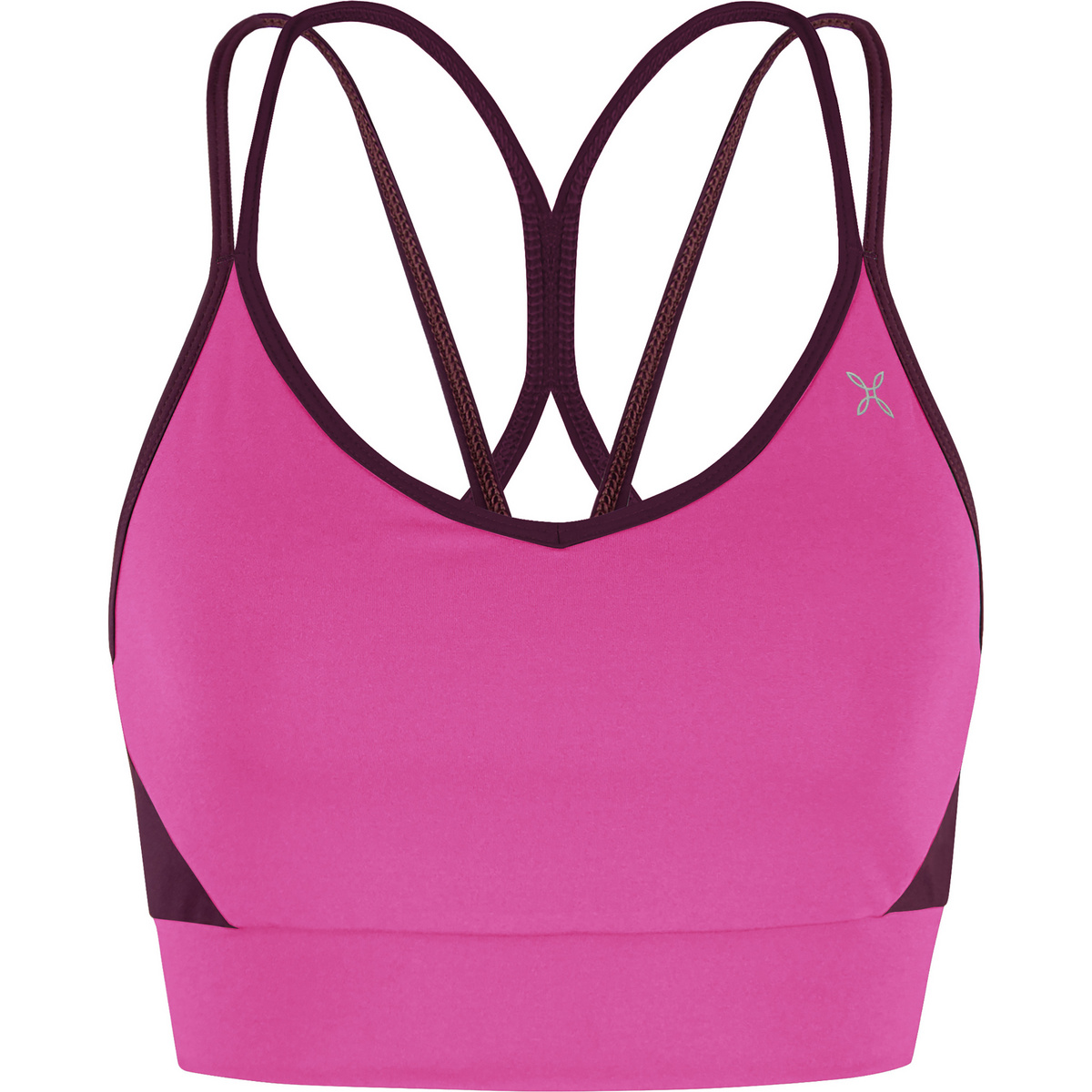 Montura Damen Crimp Cross Bra Sport BH (Größe S, pink)