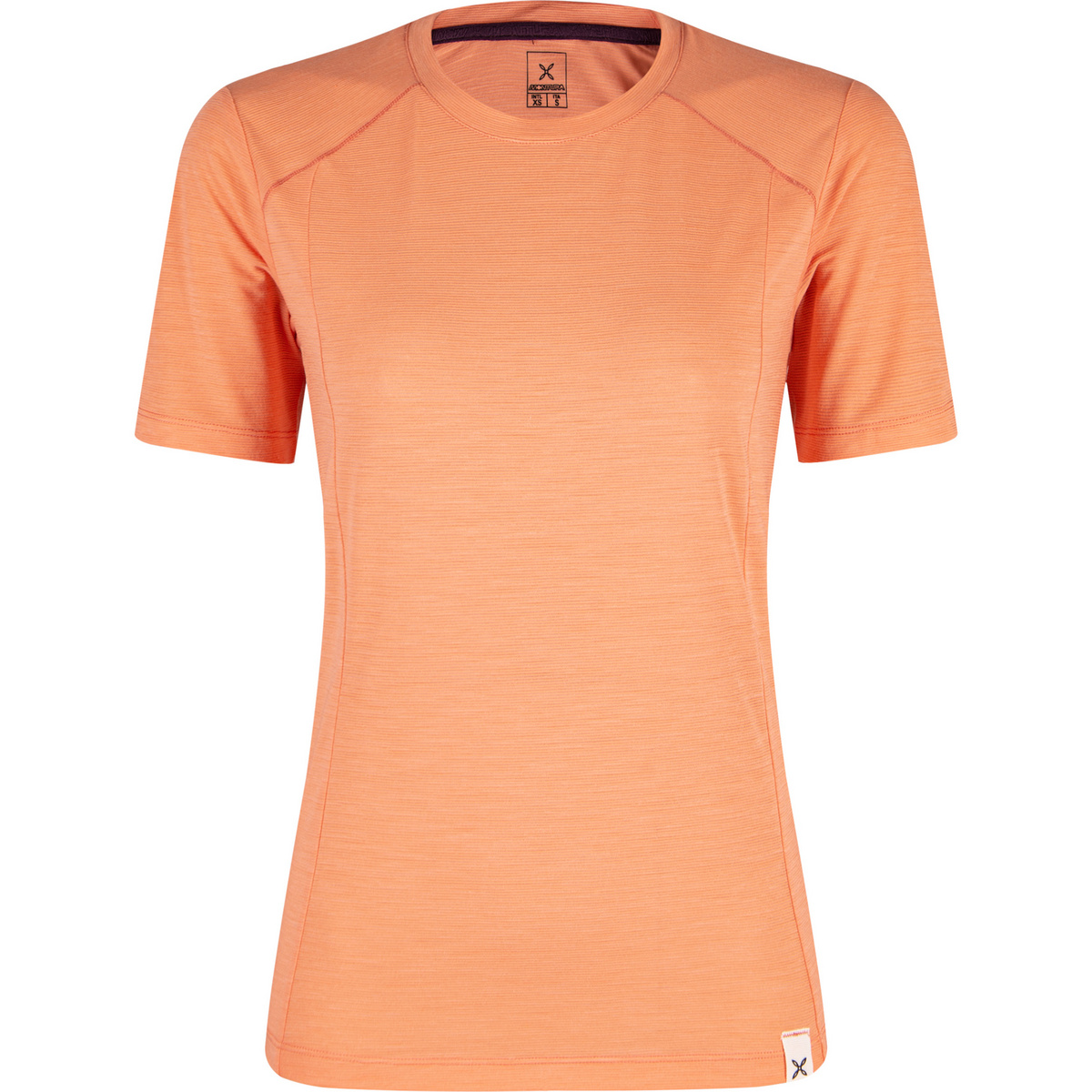 Montura Donna Maglietta Merino Mix (Taglia XL, Arancione)