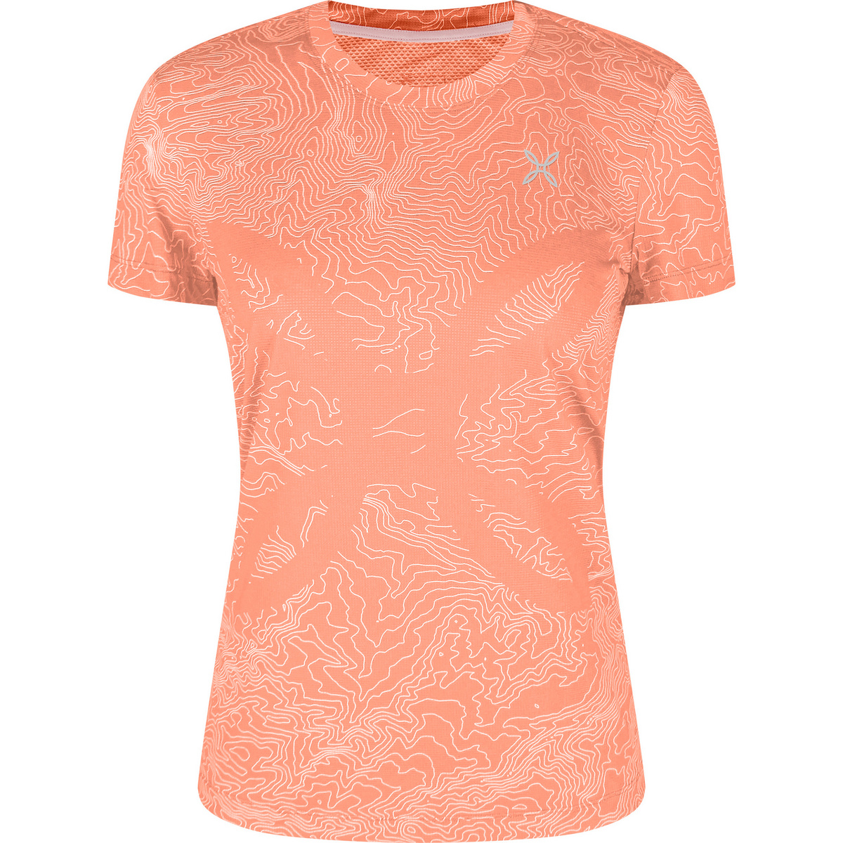 Image of Montura Donna Maglietta Topographic Sublime