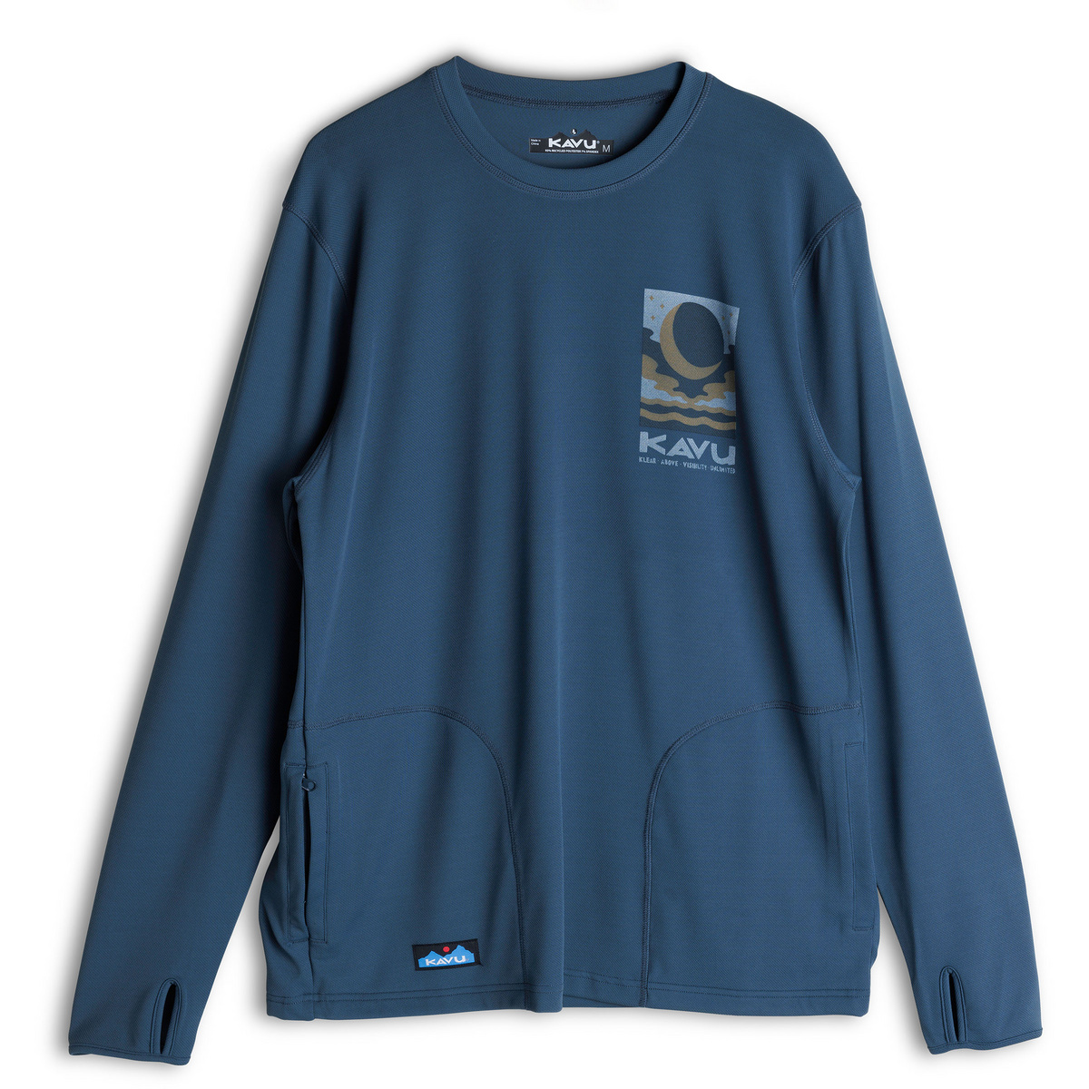 Image of Kavu Uomo Maglia a manica lunga Sol Crew