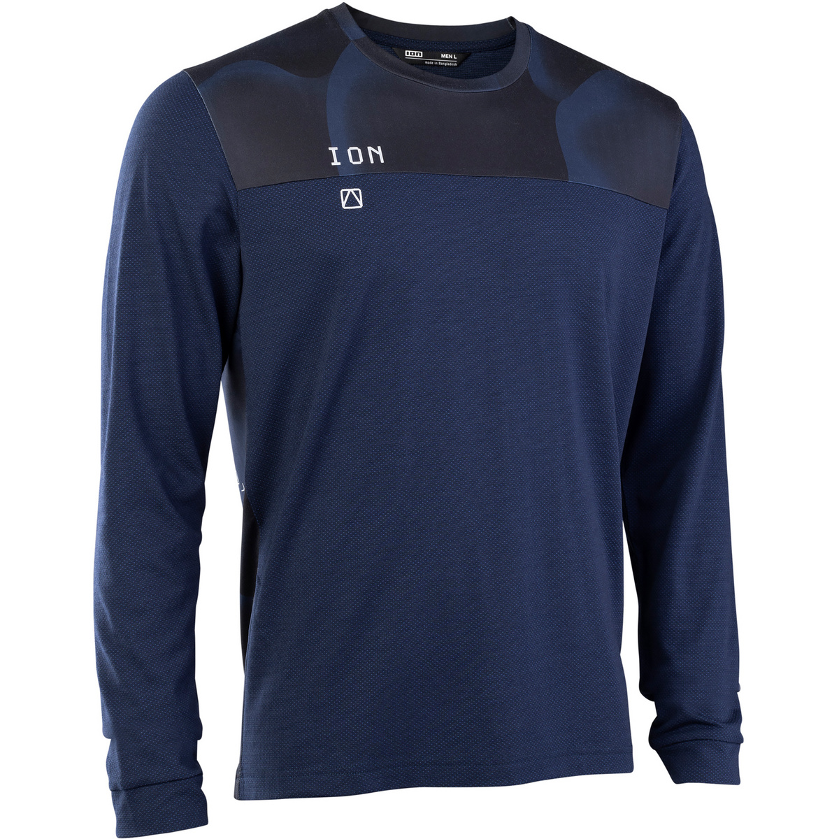 ION Uomo Maglia Traze Amp LS (Taglia XL, Blu)