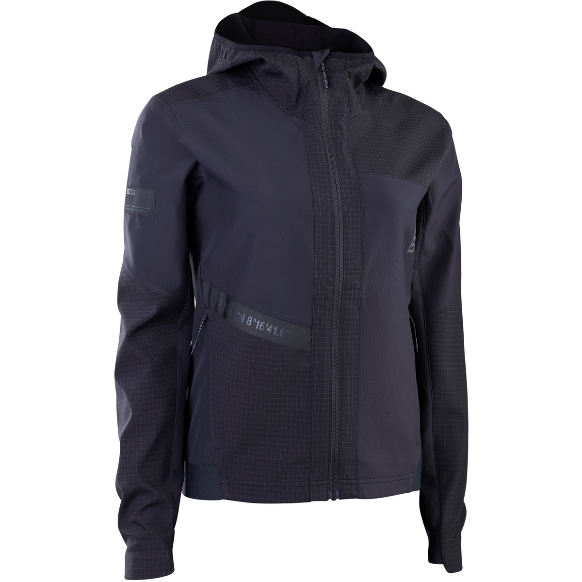 ION Damen Shelter 2L Softshell Jacke (Größe S, schwarz)