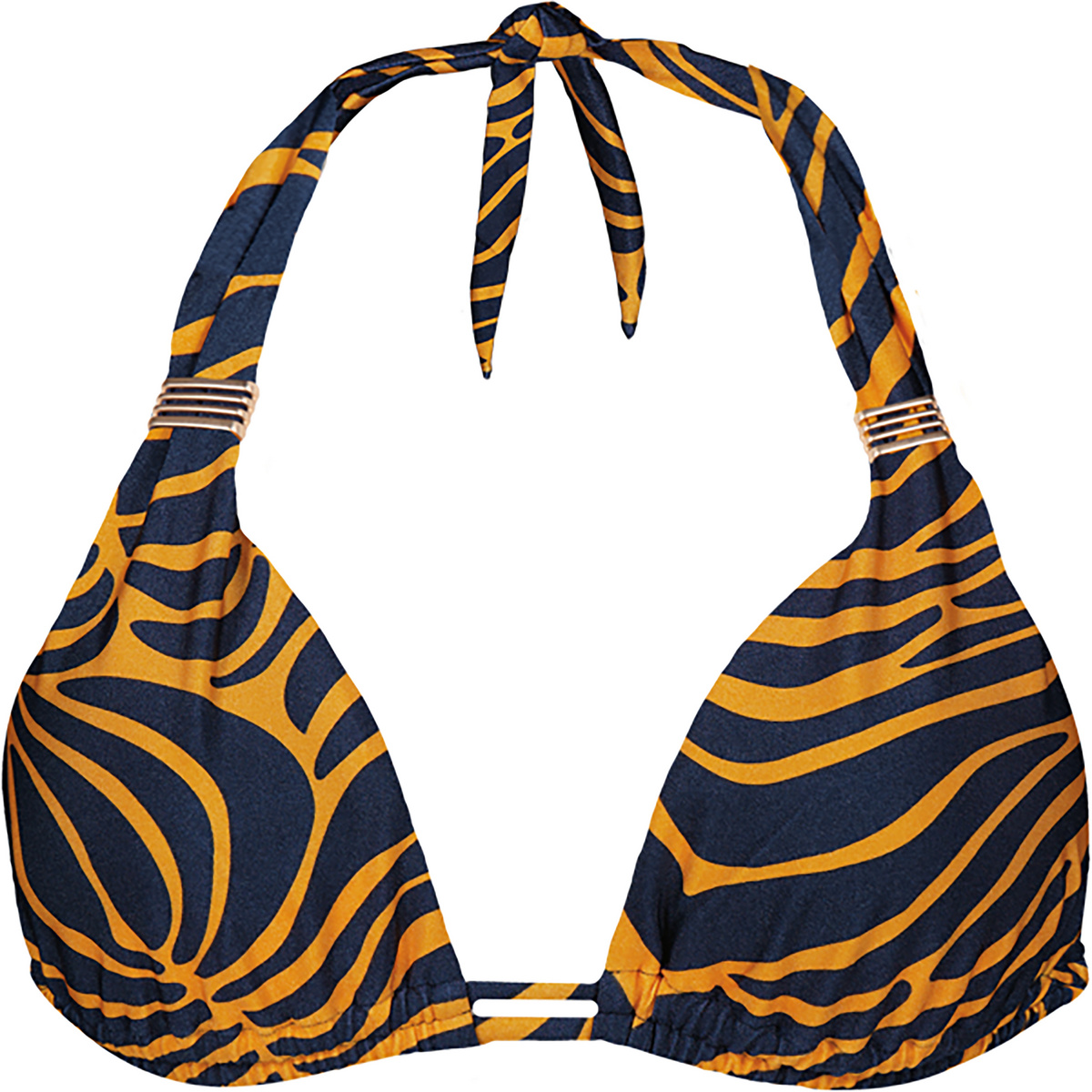 Barts Femme Haut Indul Triangle Bikini (taille L, Bleu)