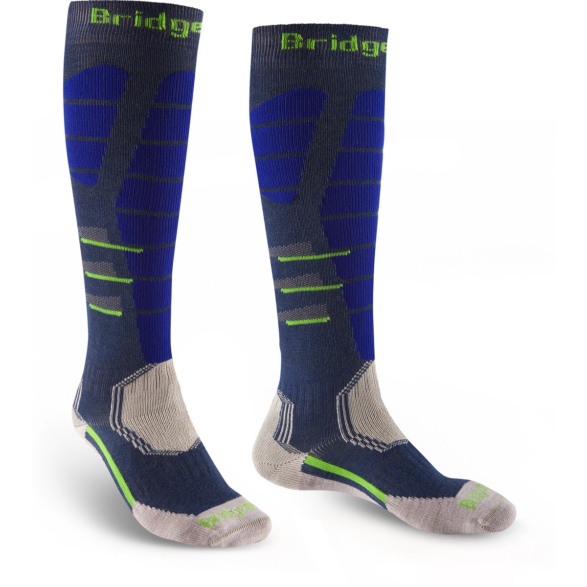 Bridgedale Ski Easy On Socken (Größe 36 , blau)