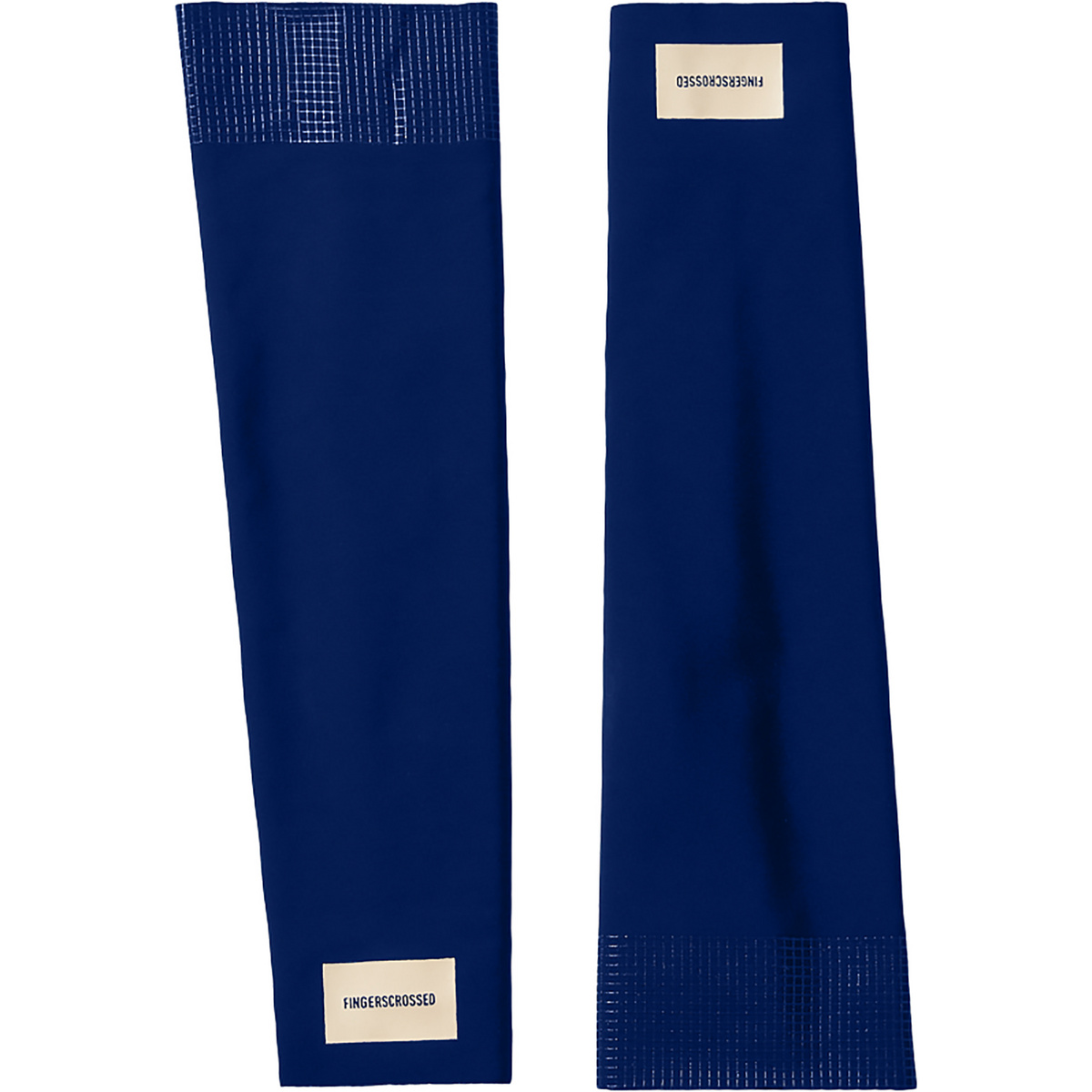 Fingerscrossed scaldamuscoli Knee Warmers (Taglia L, Blu)