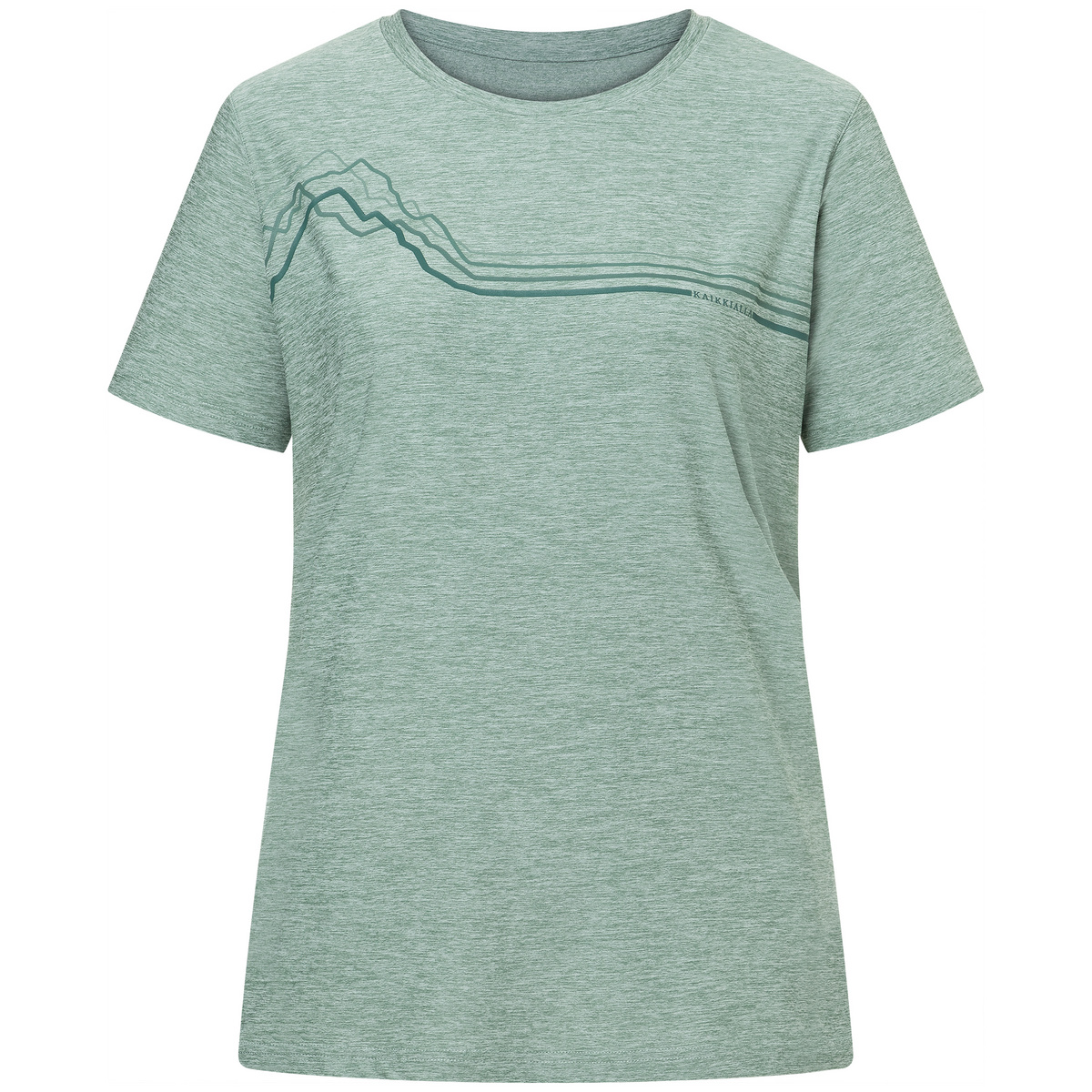 Kaikkialla Damen Kajoo T-Shirt (Größe XL, gruen)