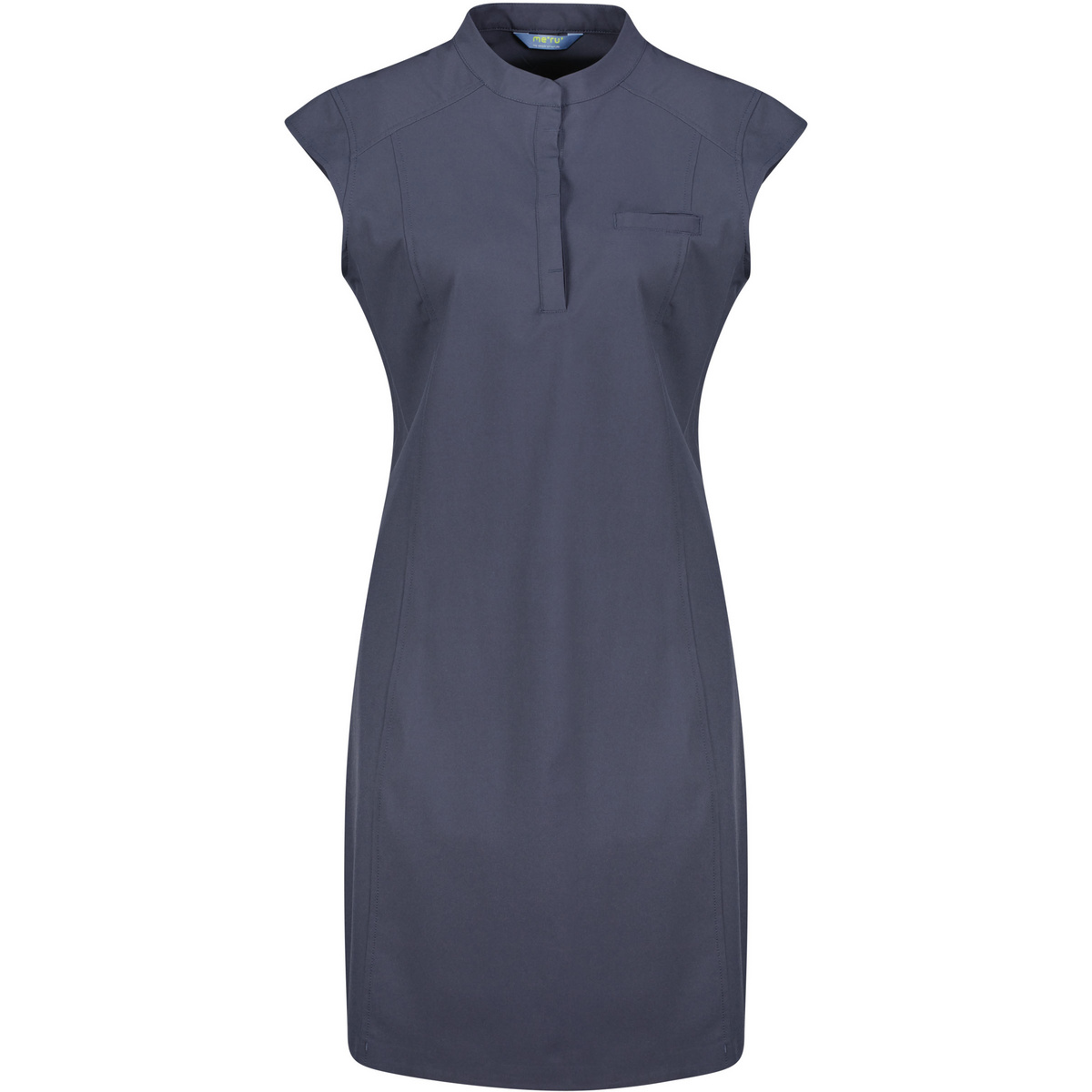 Meru Donna Vestito Montpellier (Taglia S, Blu)