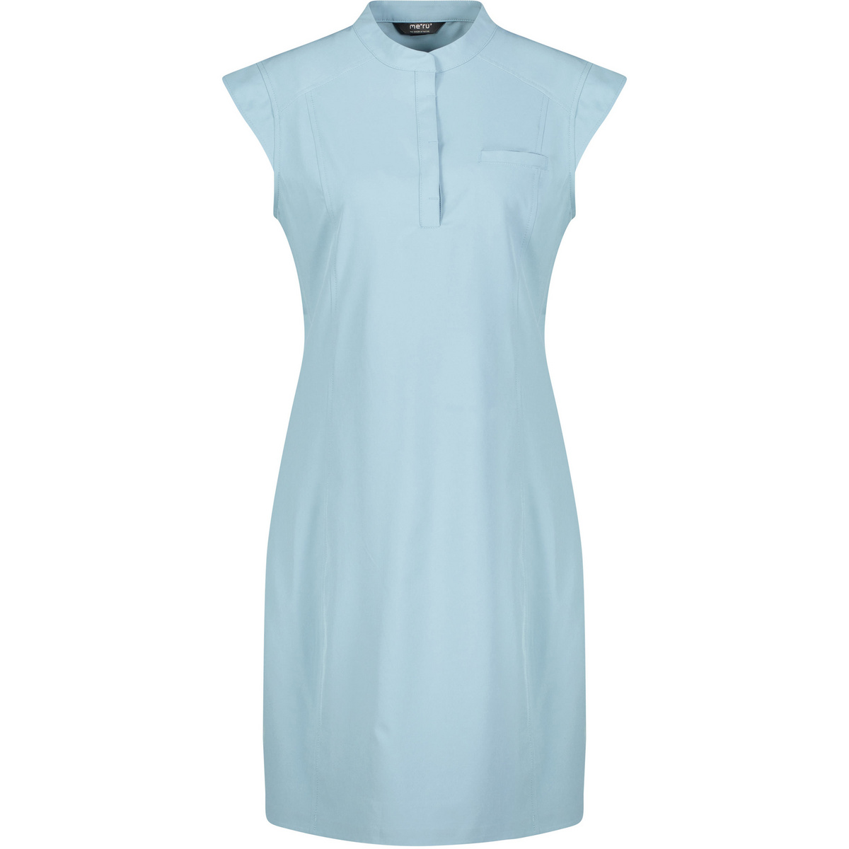 Bergzeit Basics Damen Meru Montpellier Kleid (Größe XS, weiss)