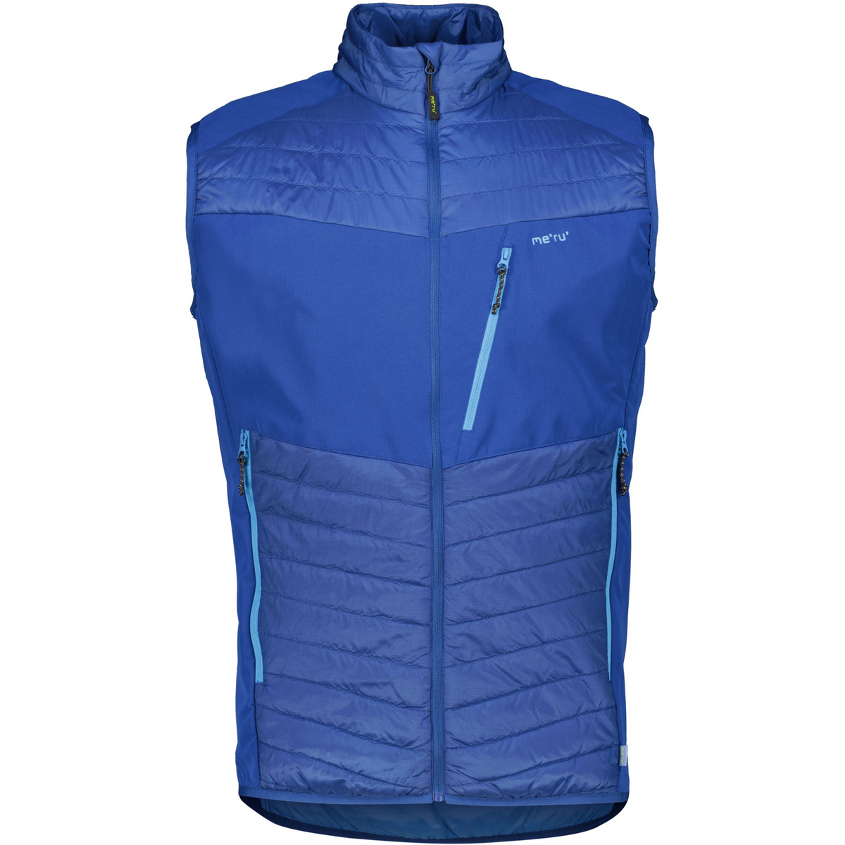 Meru Uomo Gilet Jauja (Taglia L, Blu)
