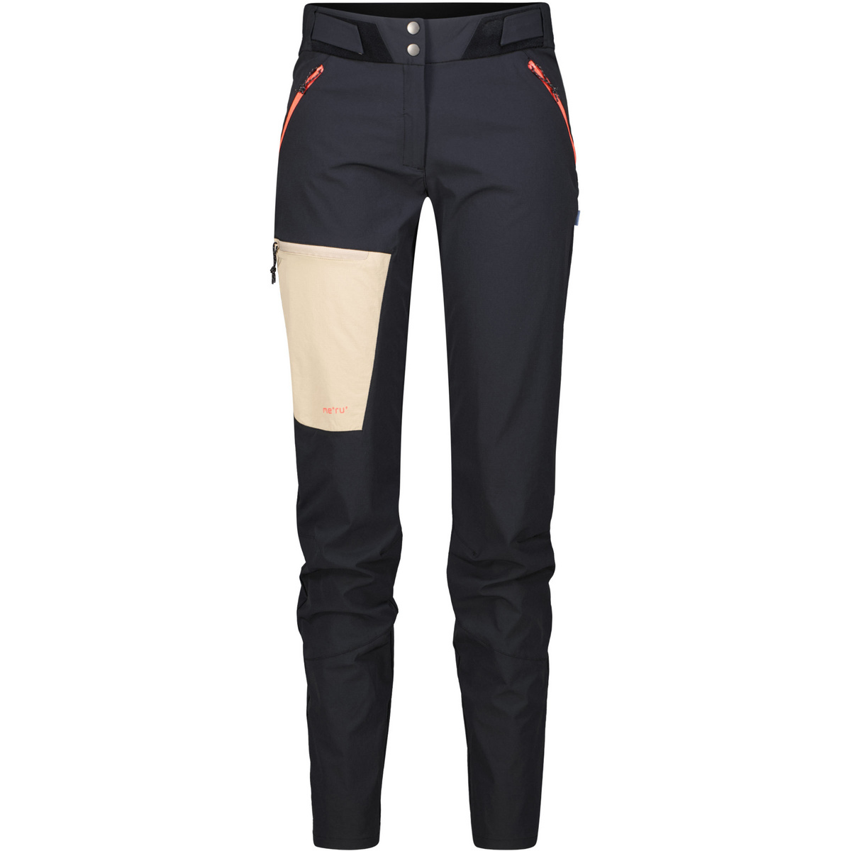 Meru Donna Pantaloni Casma (Taglia M, Nero)