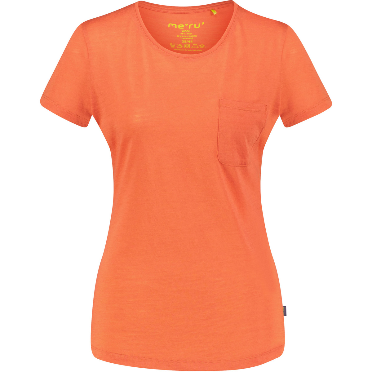 Bergzeit Basics Donna Maglietta Queluz (Taglia M, Rosso)