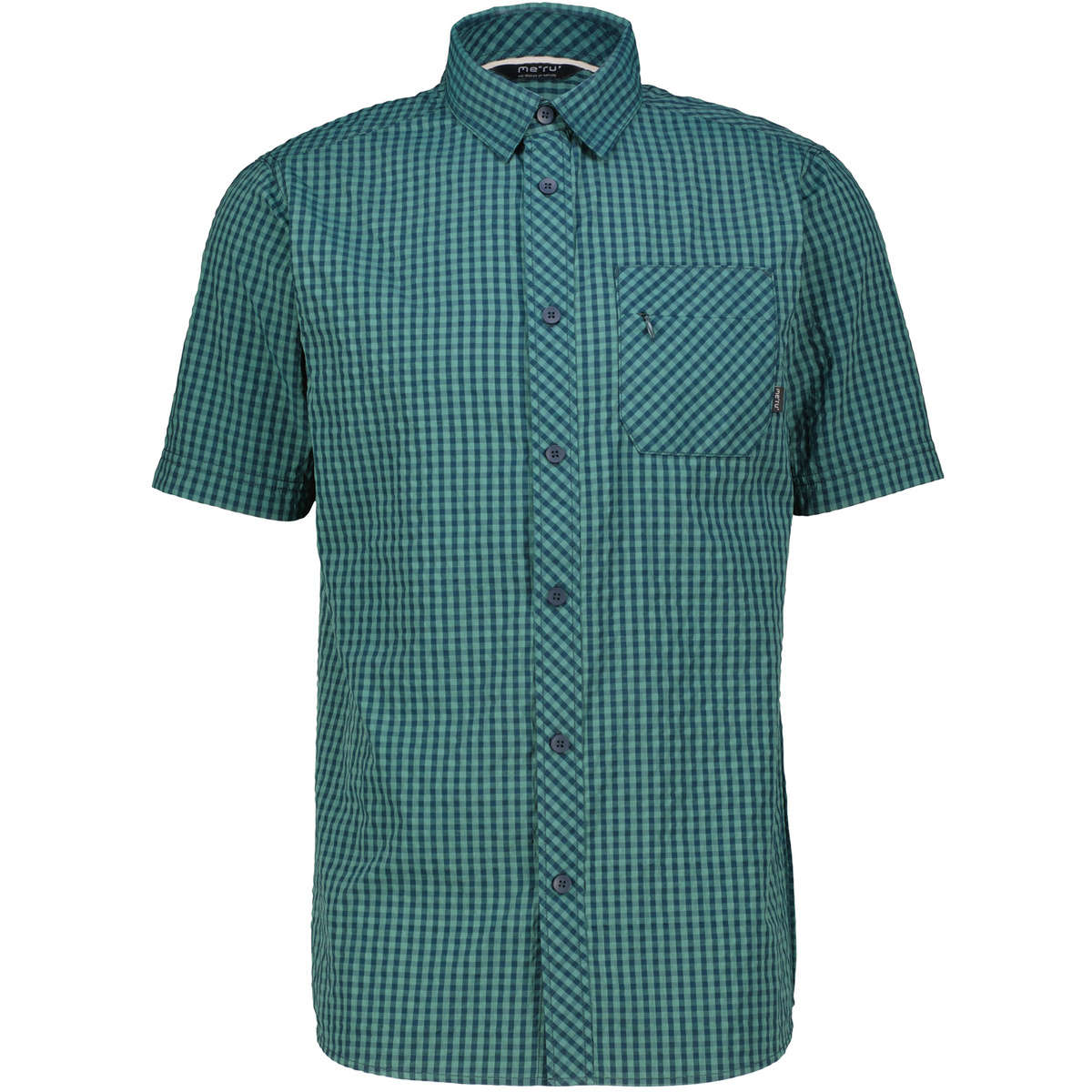 Bergzeit Basics Herren Meru Valongo Hemd (Größe S, tuerkis)