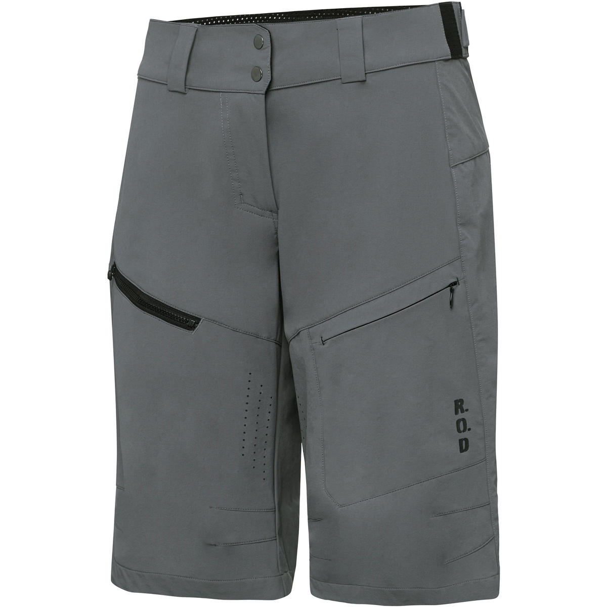 Protective Donna Pantaloncini da ciclismo corti New Toy (Taglia M, Grigio)
