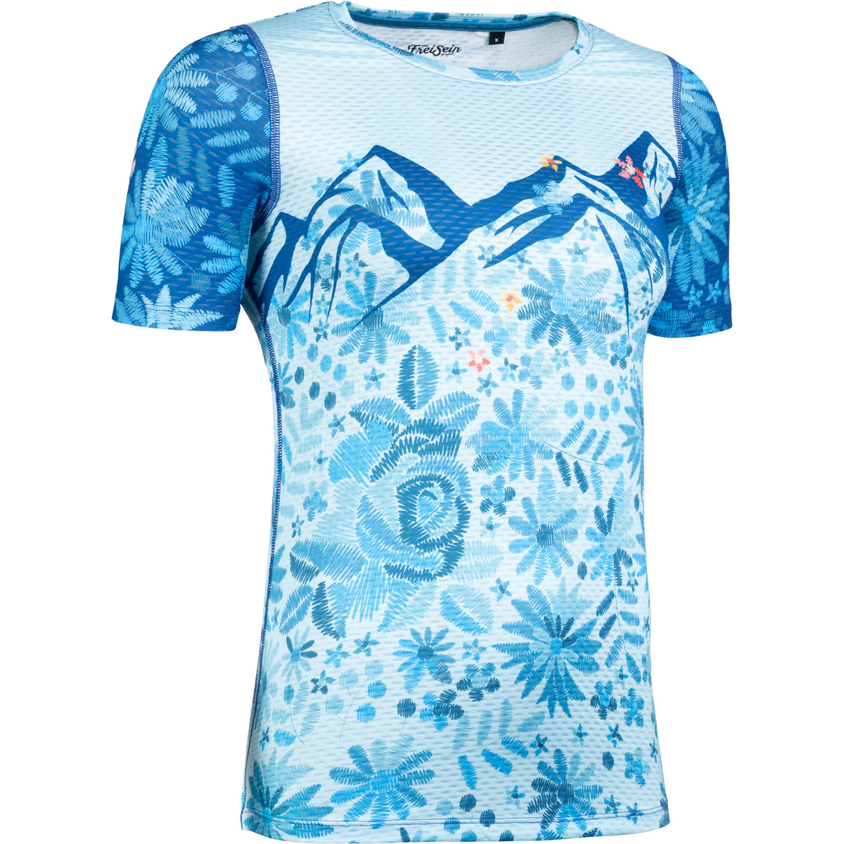 FreiSein Femme T-shirt LeisureTime (taille XL, Bleu)