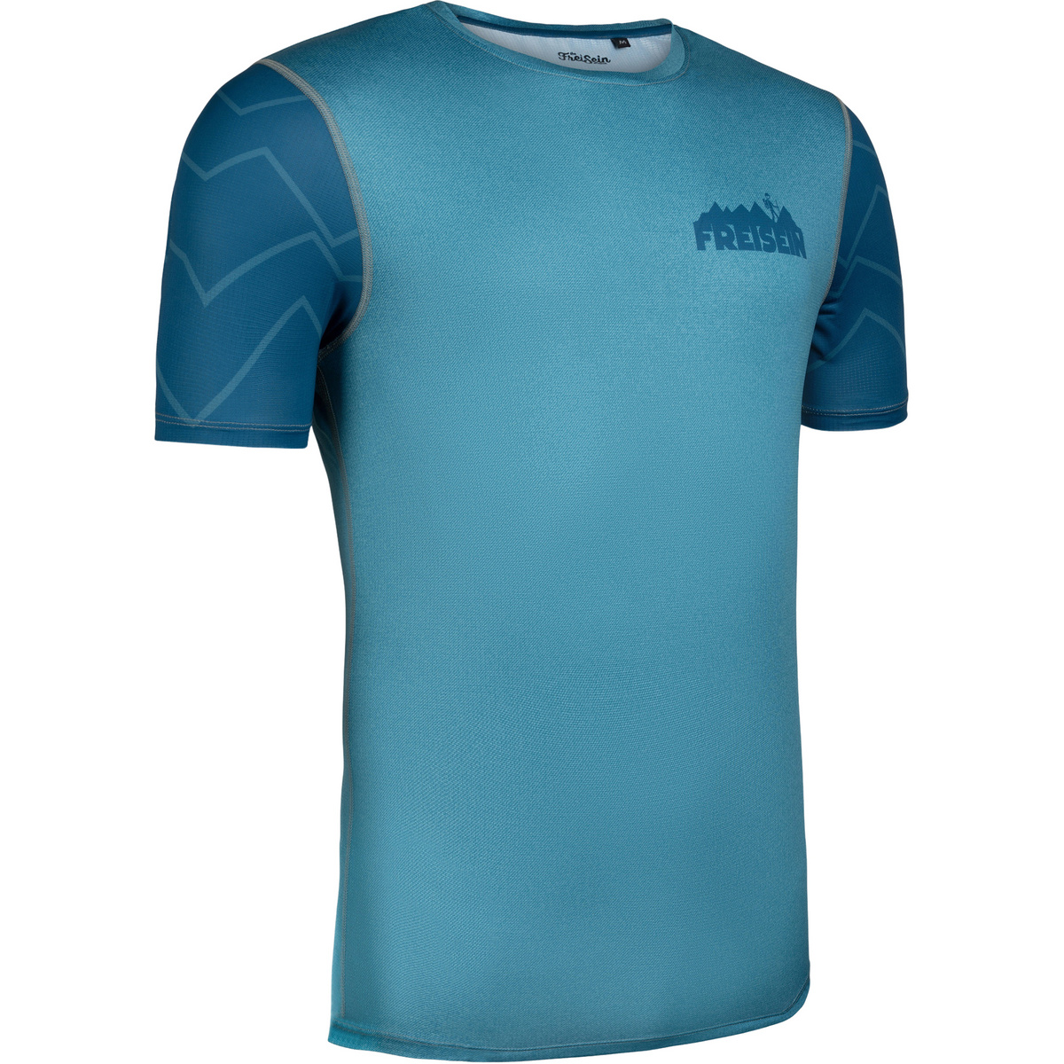 FreiSein Herren MountainPine T-Shirt (Größe L, tuerkis)